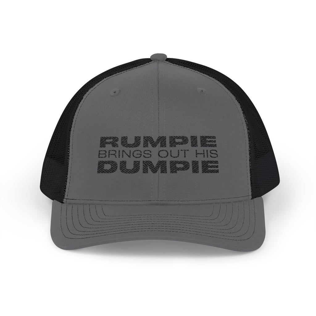 Rumpie Dumpie Snapback Trucker Cap by Rainbow Revelery
