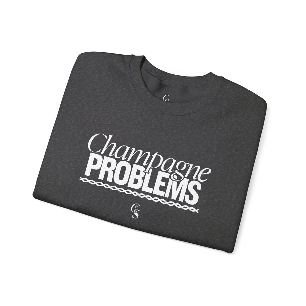 Champagne Problems Heavy Blend™ Crewneck Sweatshirt