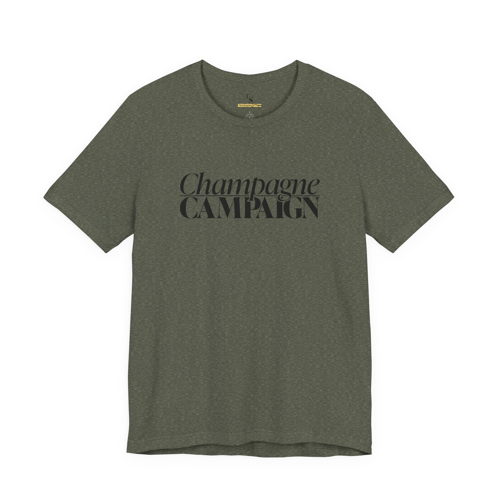 Champagne Campaign Short Sleeve Tee
