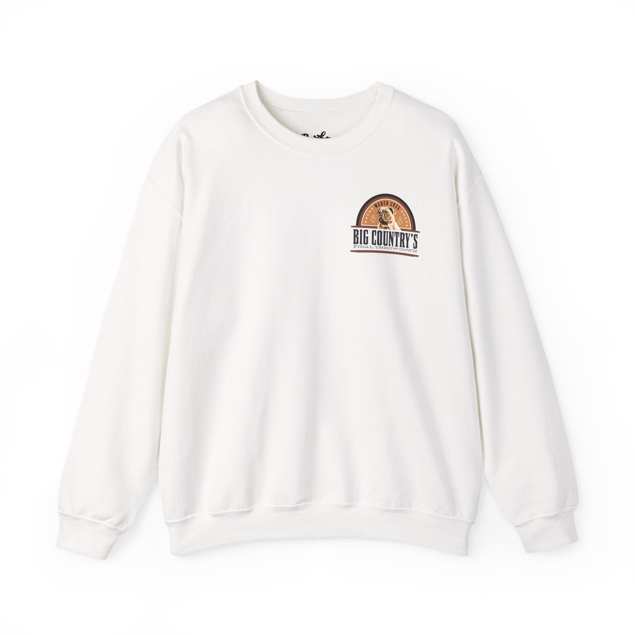 Crew Neck Hoodie: Big Country's Final Throwdown (FAST PRODUCTION)