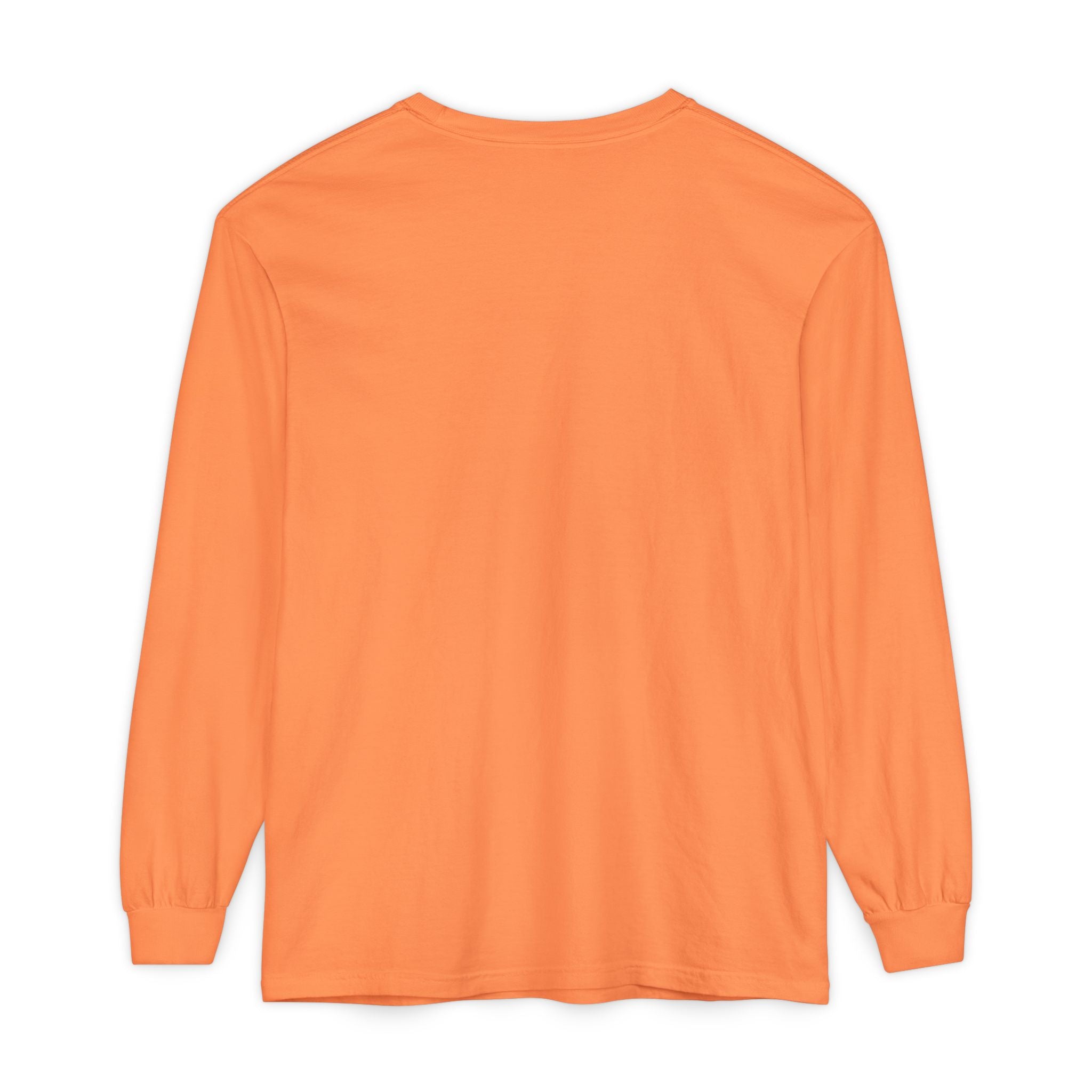 Honey She Drinks Garment-dyed Long Sleeve T-Shirt