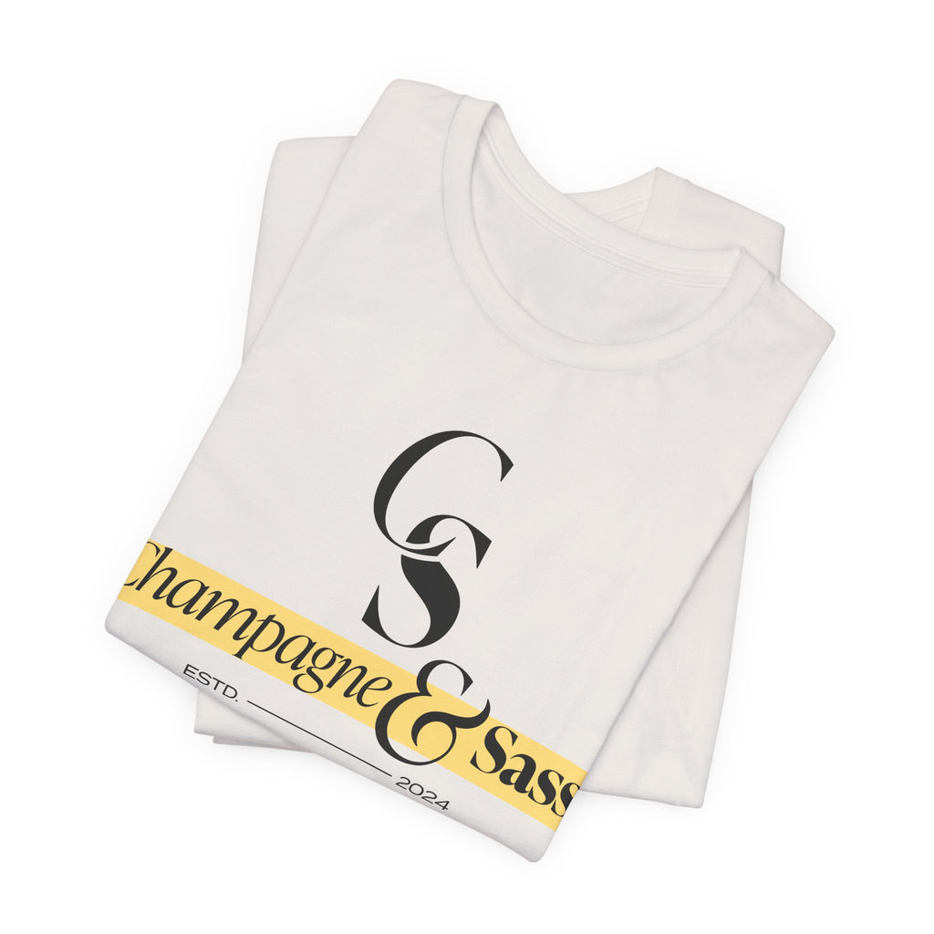 Champagne & Sass Logo T-Shirt