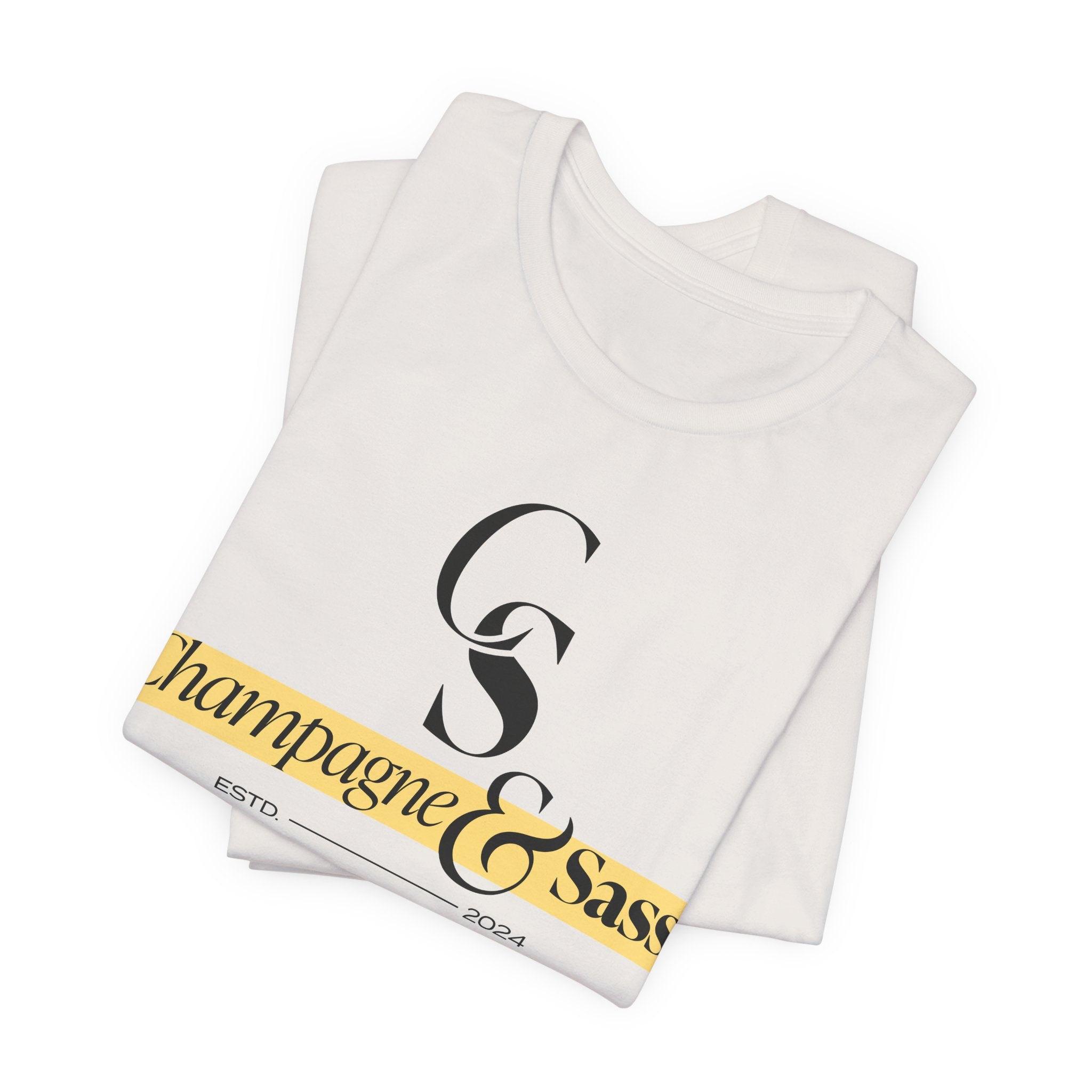 Champagne & Sass Logo T-Shirt