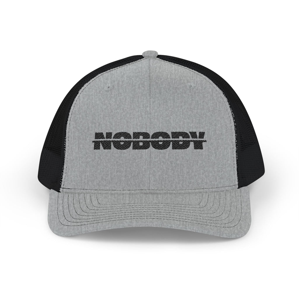 "Nobody" from No by Nameless - Snapback Trucker Cap