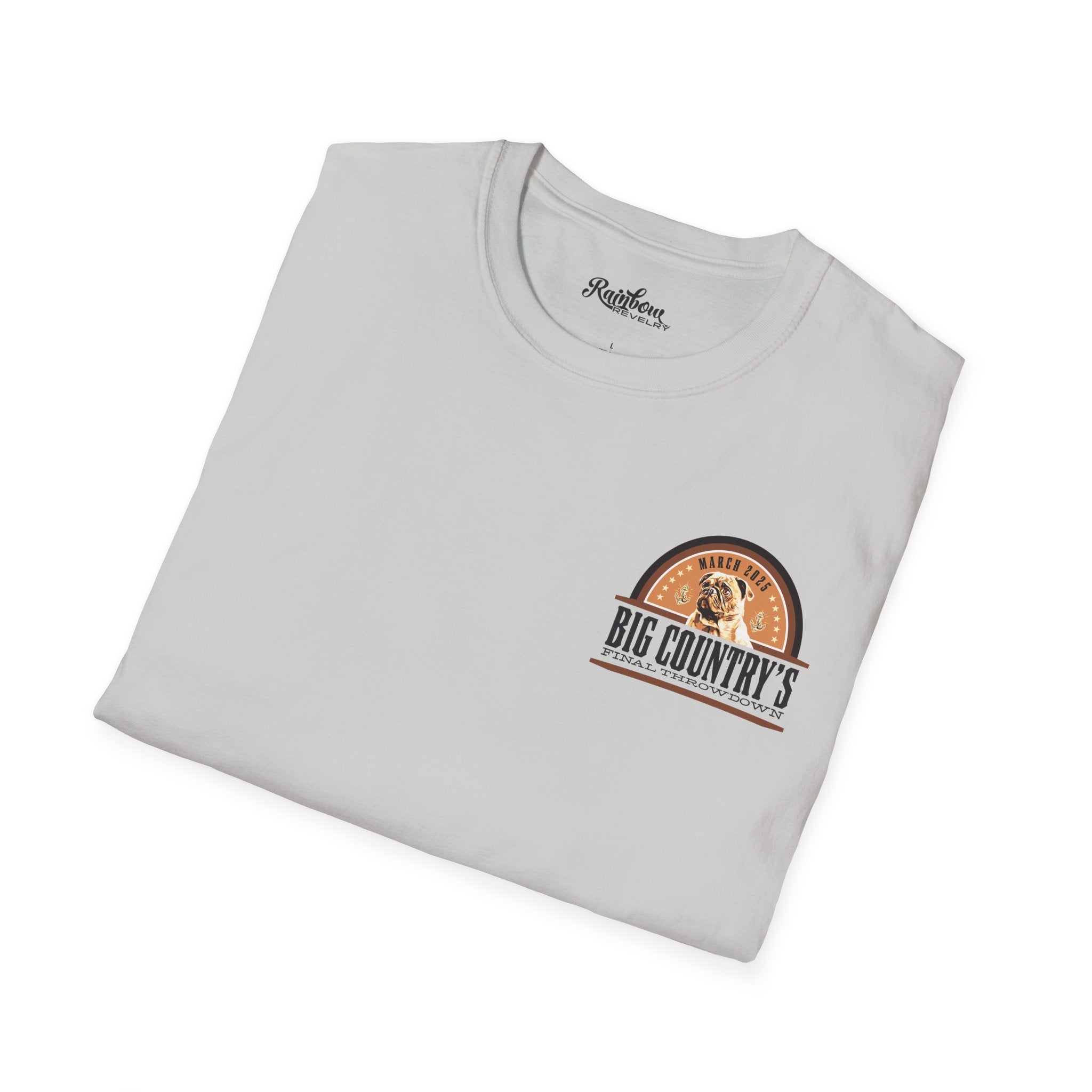 Short Sleeve T-Shirt: Big Country's Last Throwdown