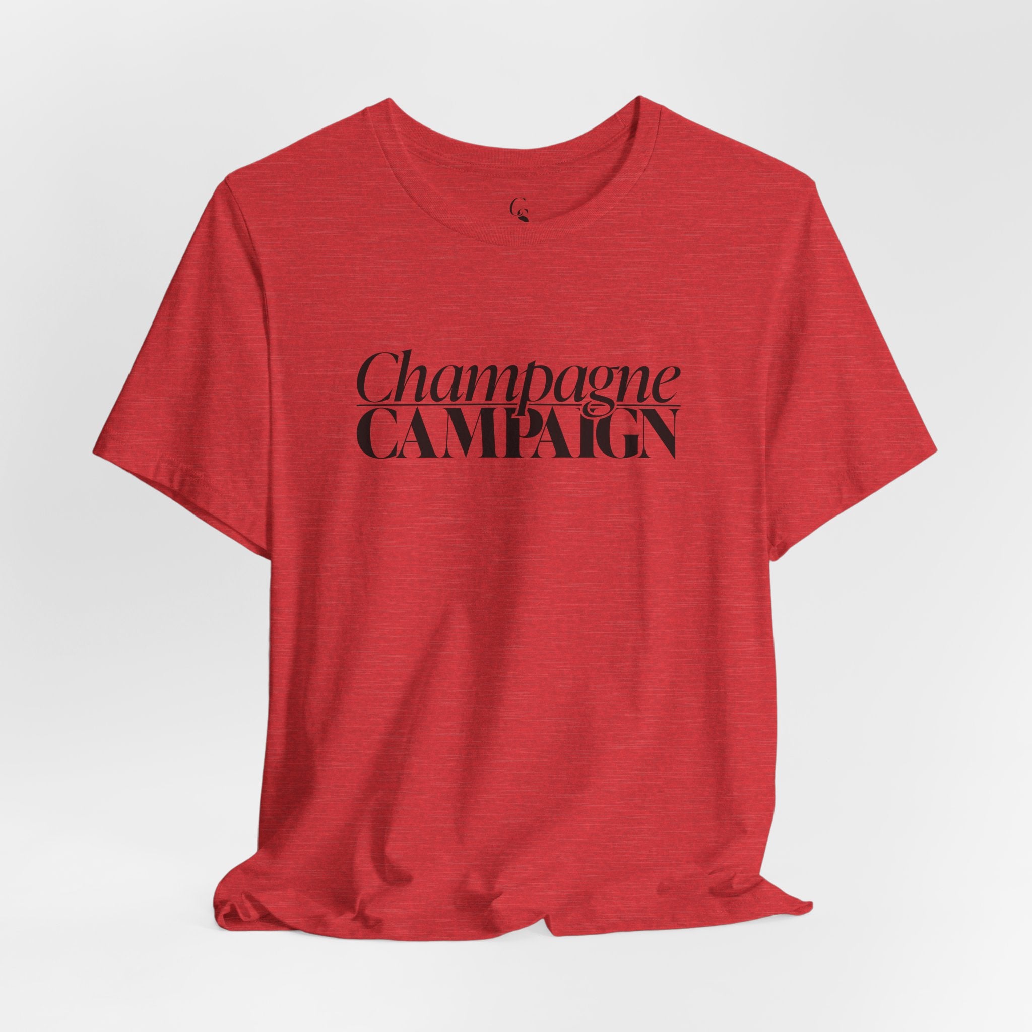 Champagne Campaign Short Sleeve Tee