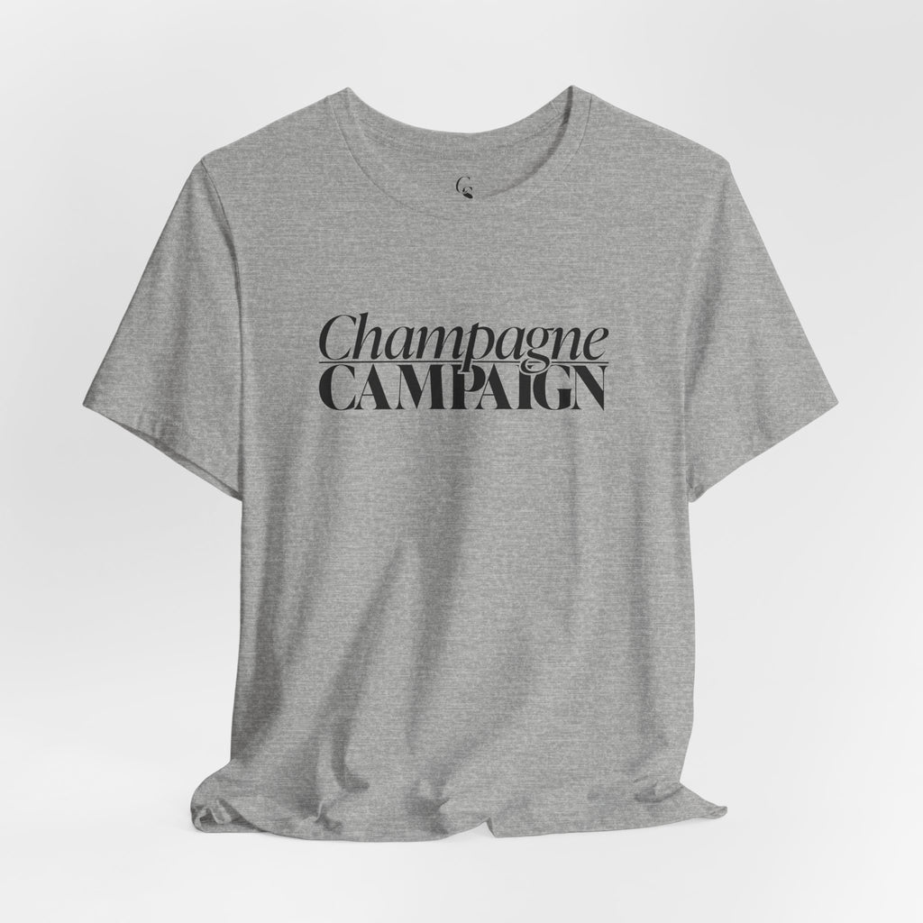Champagne Campaign Short Sleeve Tee