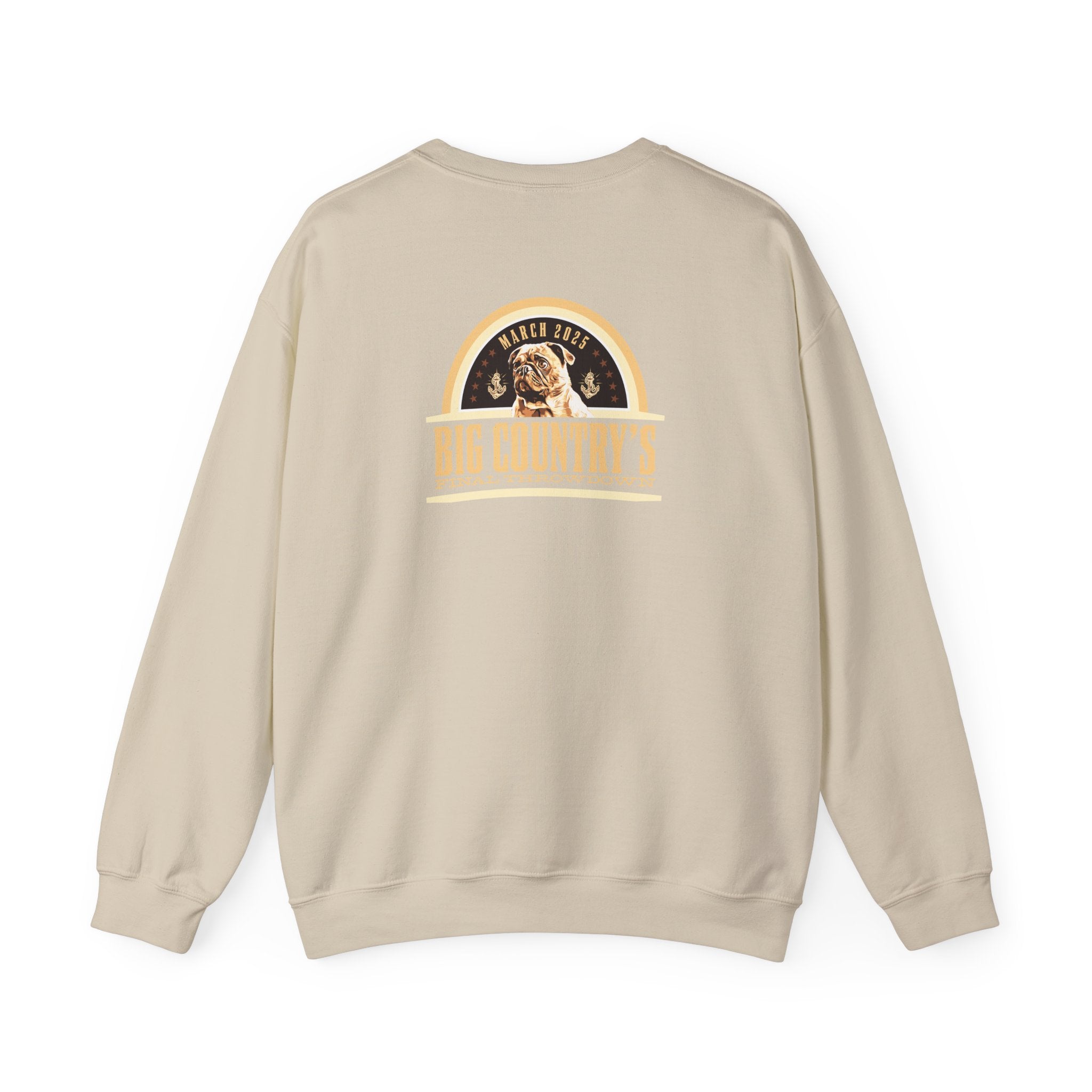 Crew Neck Hoodie: Big Country's Final Throwdown (FAST PRODUCTION)
