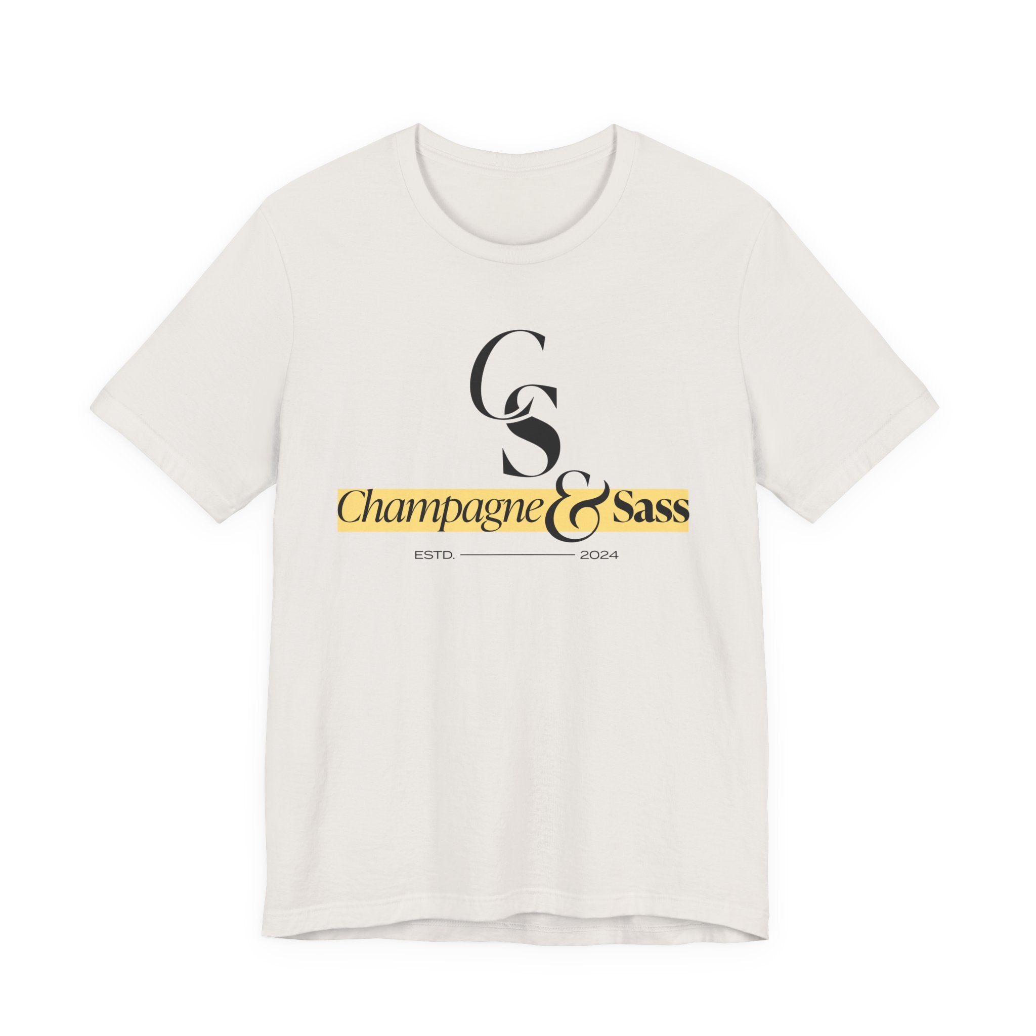 Champagne & Sass Logo T-Shirt