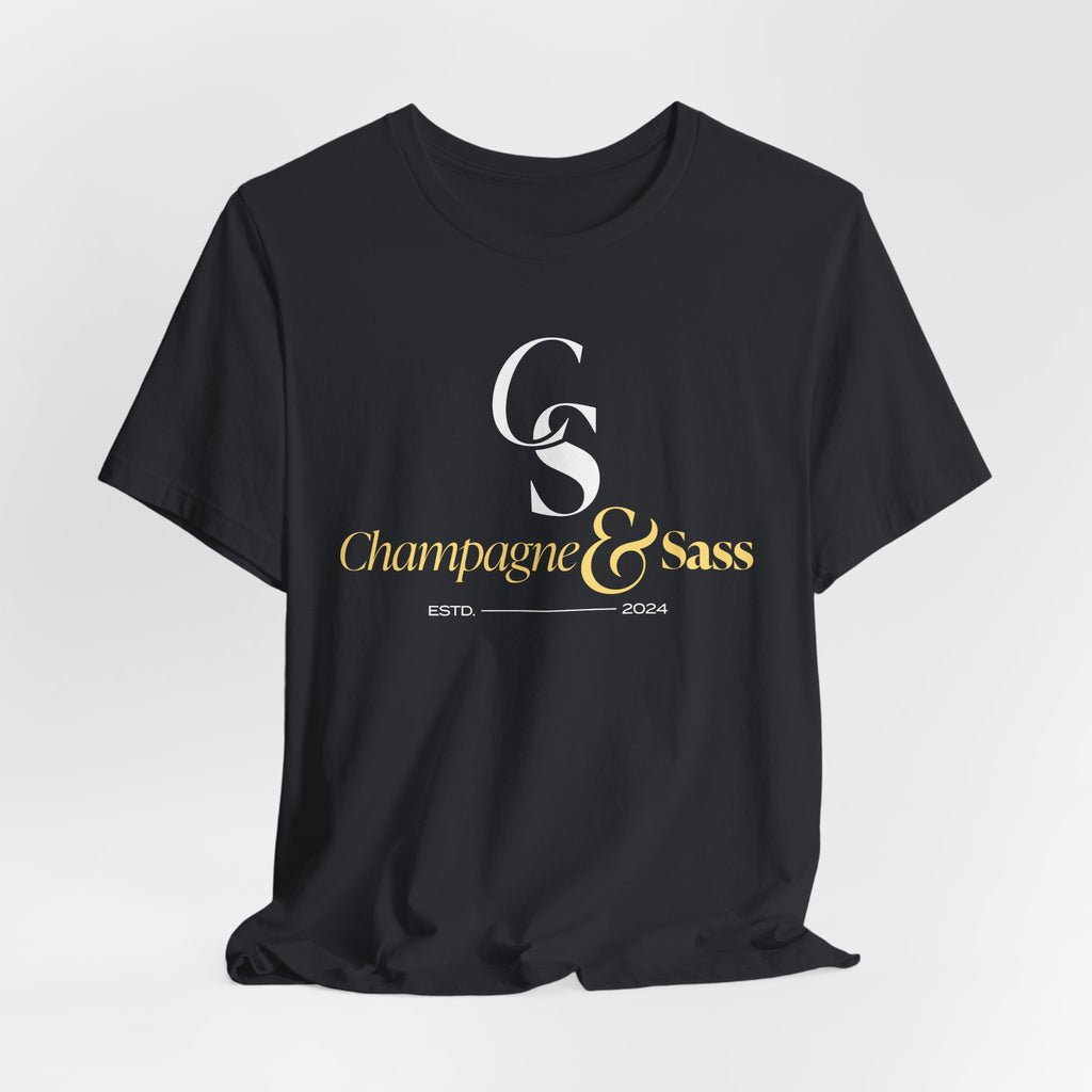 Champagne & Sass Logo T-Shirt