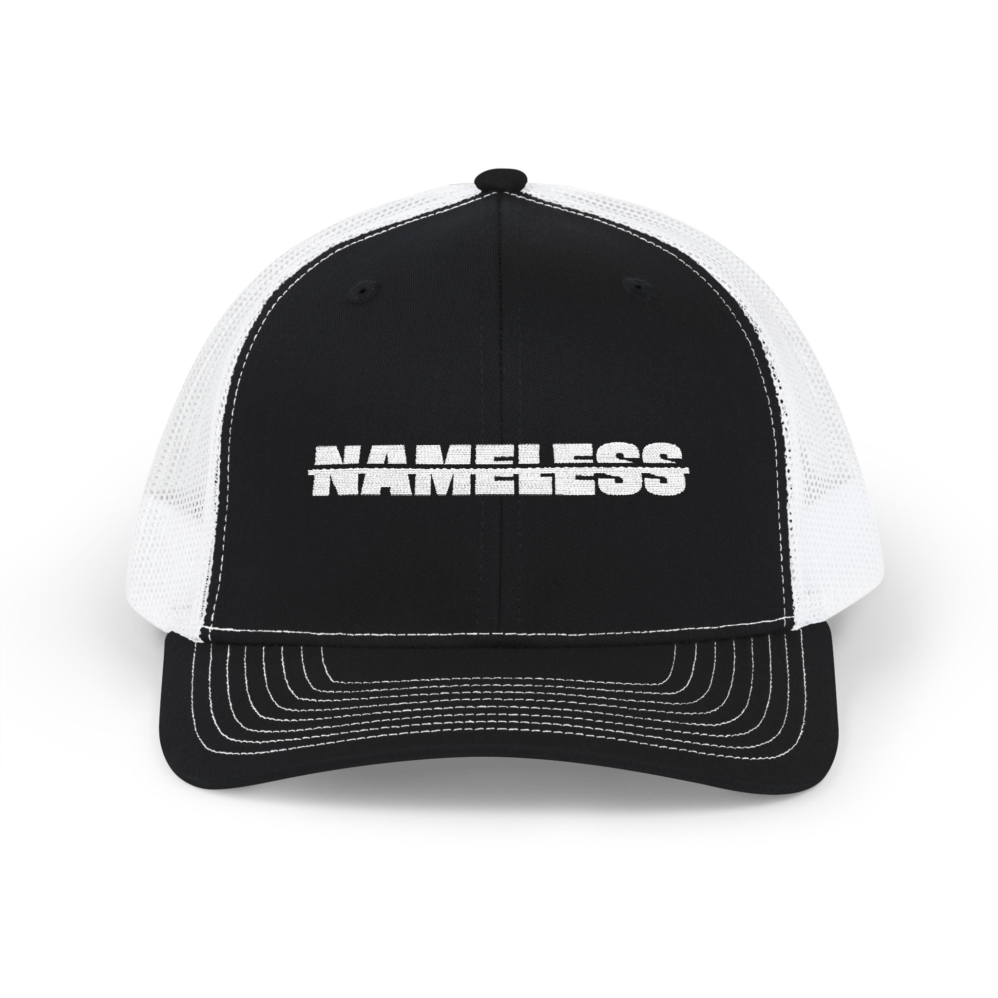 "Nameless" from No by Nameless: Signature Snapback Trucker Cap