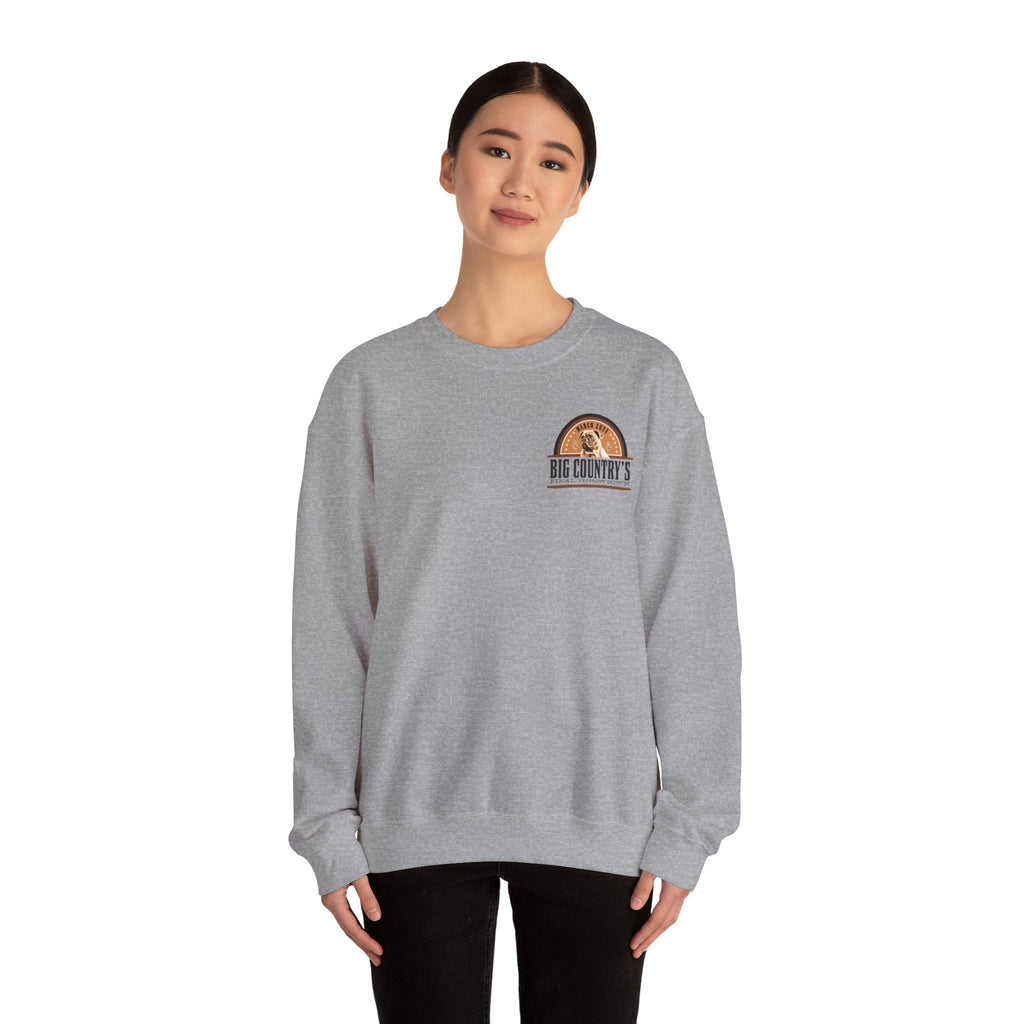 Crew Neck Hoodie: Big Country's Final Throwdown (FAST PRODUCTION)
