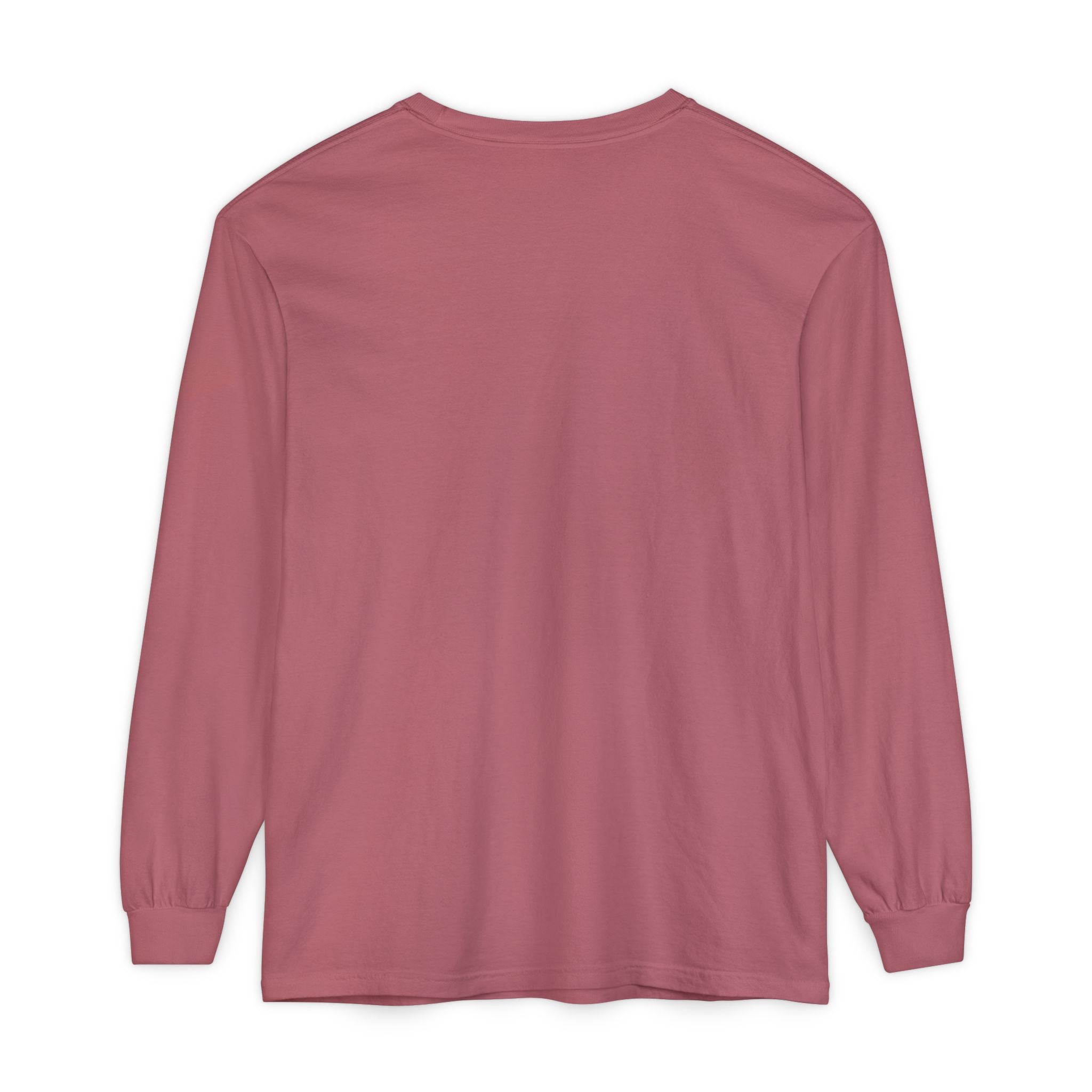 Honey She Drinks Garment-dyed Long Sleeve T-Shirt