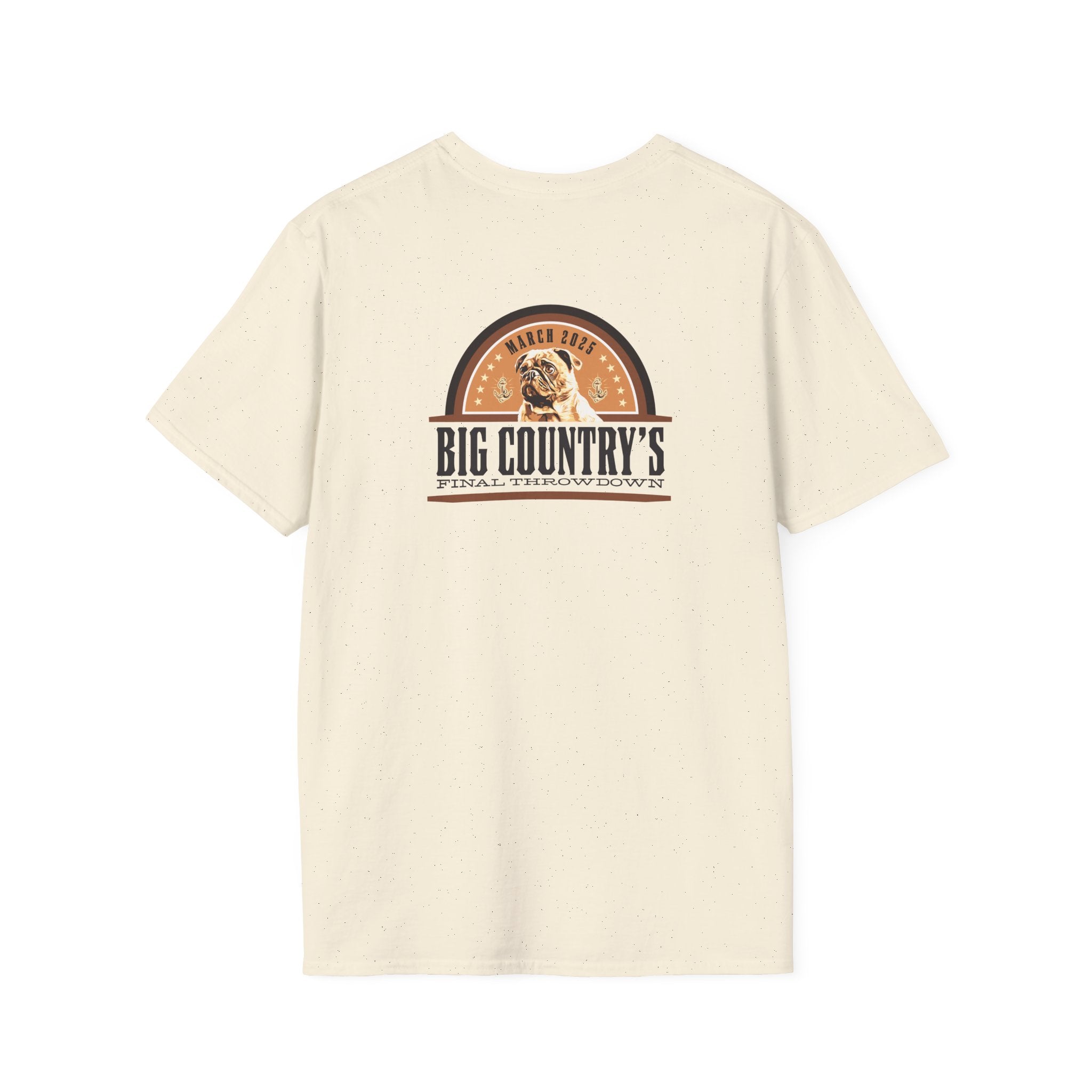 Short Sleeve T-Shirt: Big Country's Last Throwdown