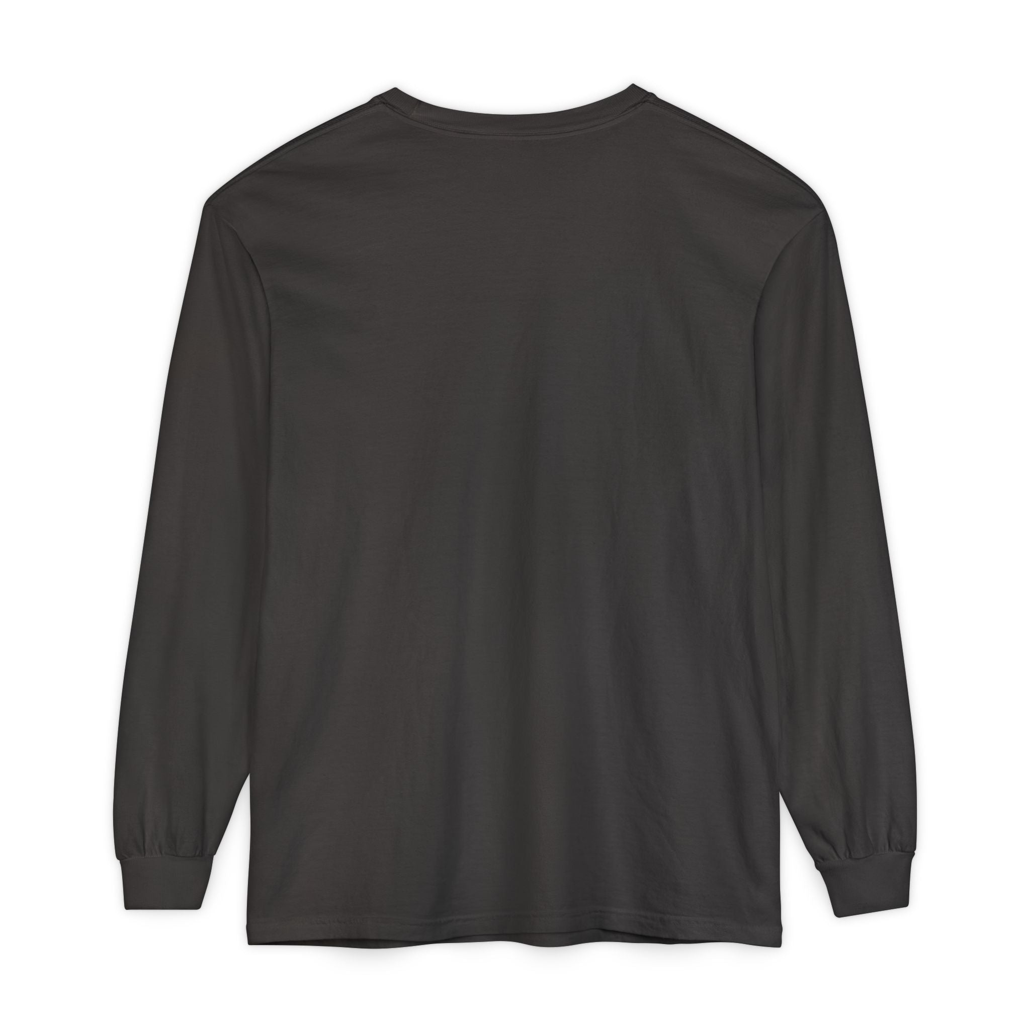 Honey She Drinks Garment-dyed Long Sleeve T-Shirt