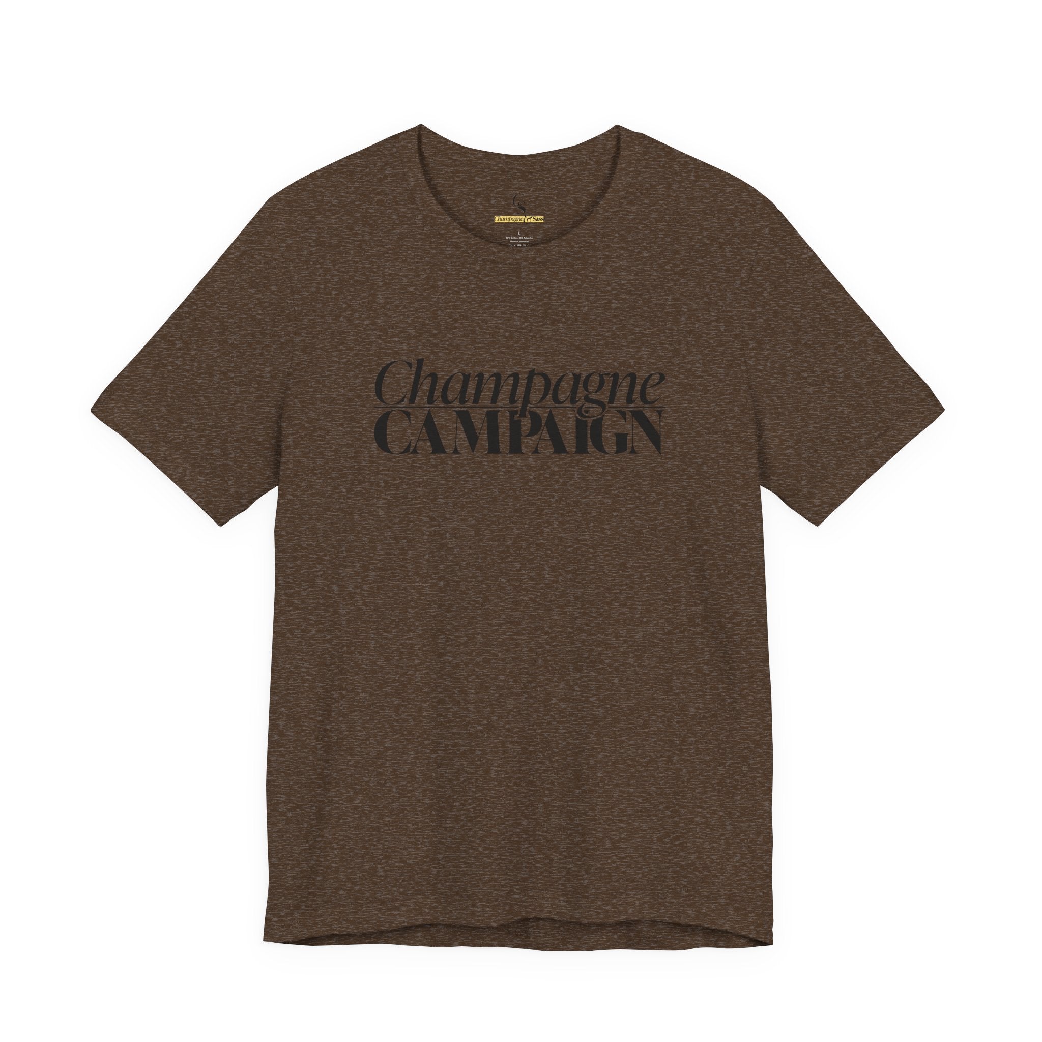 Champagne Campaign Short Sleeve Tee