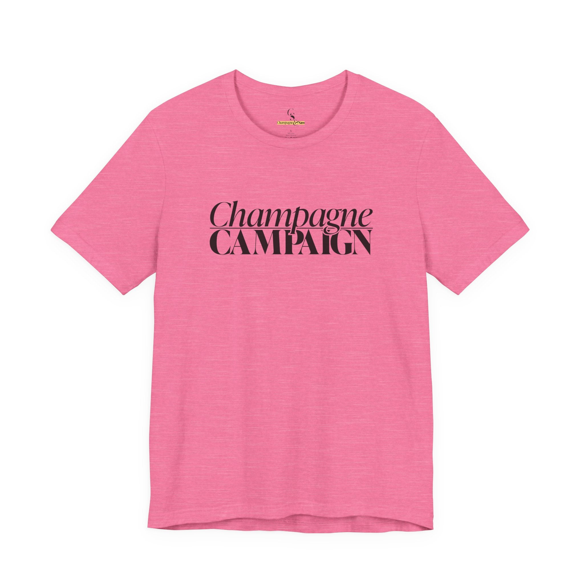 Champagne Campaign Short Sleeve Tee