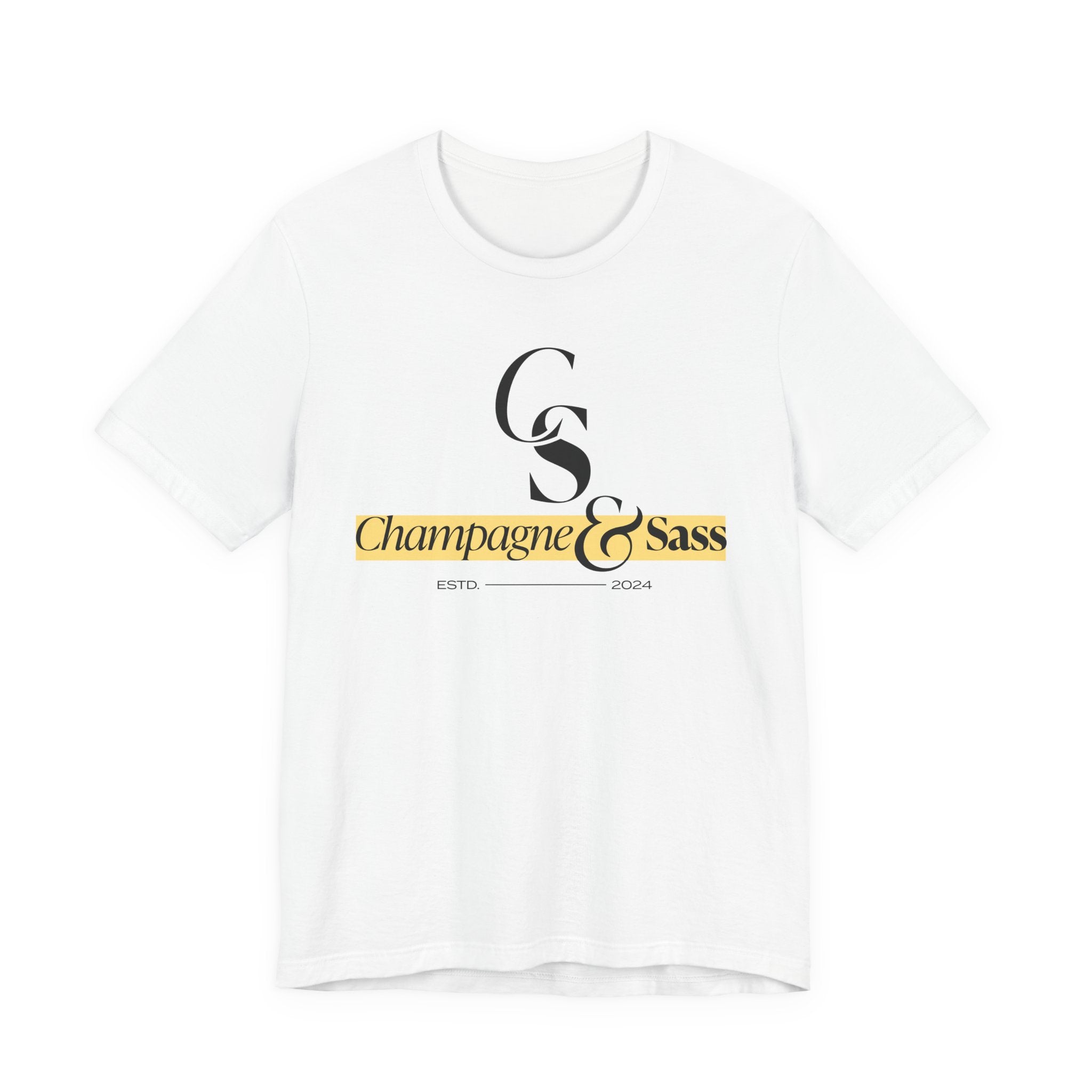 Champagne & Sass Logo T-Shirt