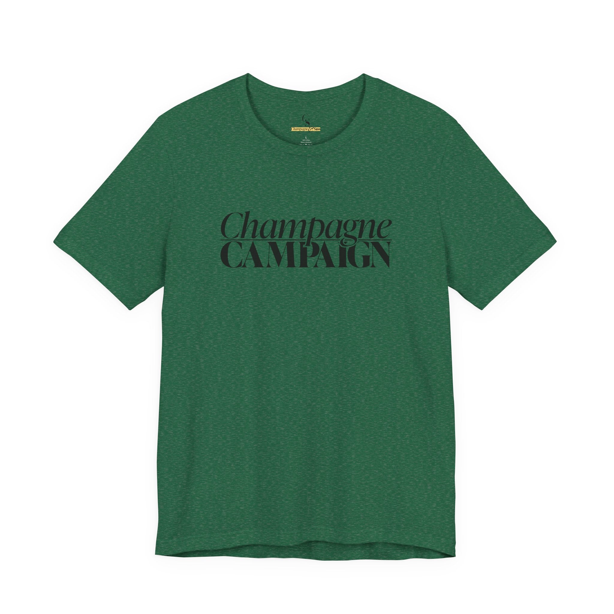 Champagne Campaign Short Sleeve Tee