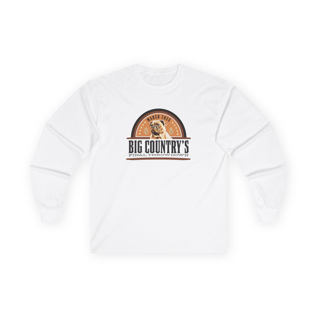 Long Sleeve Tee (Vintage Rustic Style) | Big Country's Final Throwdown