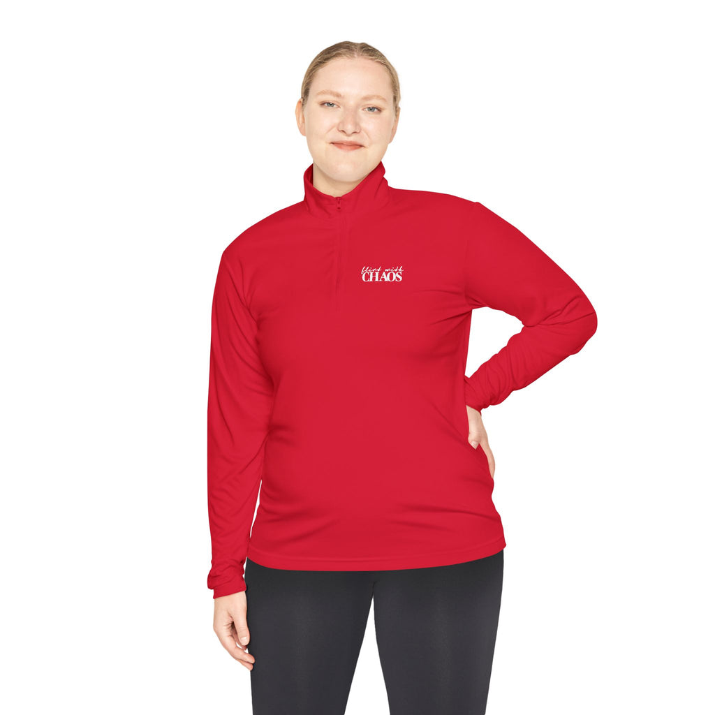 Flirt with Chaos Quarter-Zip Pullover