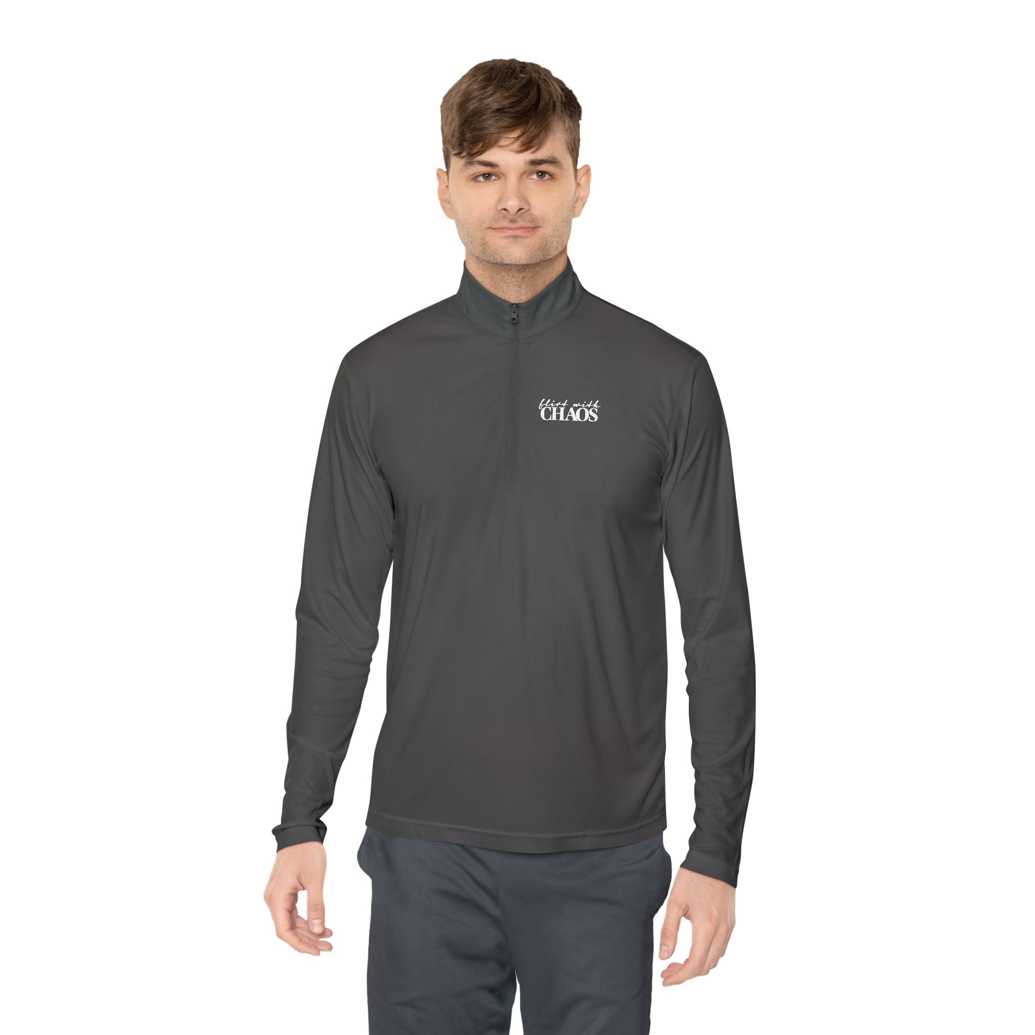 Flirt with Chaos Quarter-Zip Pullover