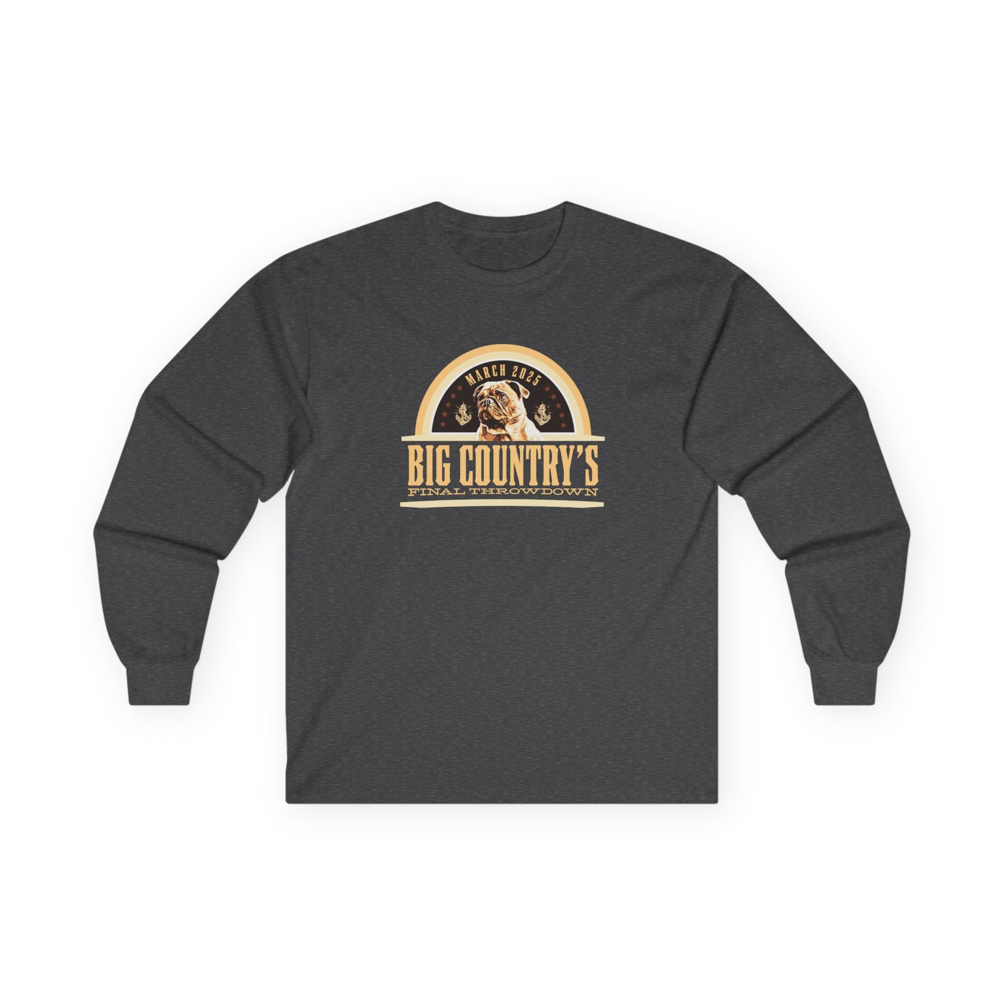 Long Sleeve Tee (Vintage Rustic Style) | Big Country's Final Throwdown
