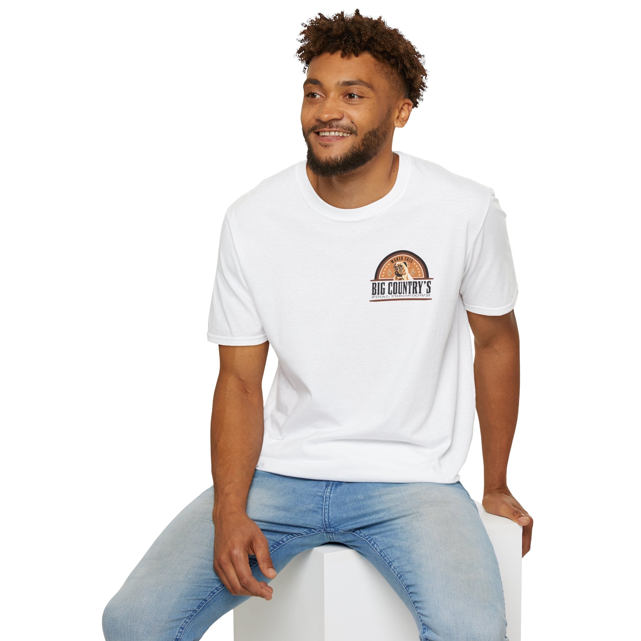 Short Sleeve T-Shirt: Big Country's Last Throwdown