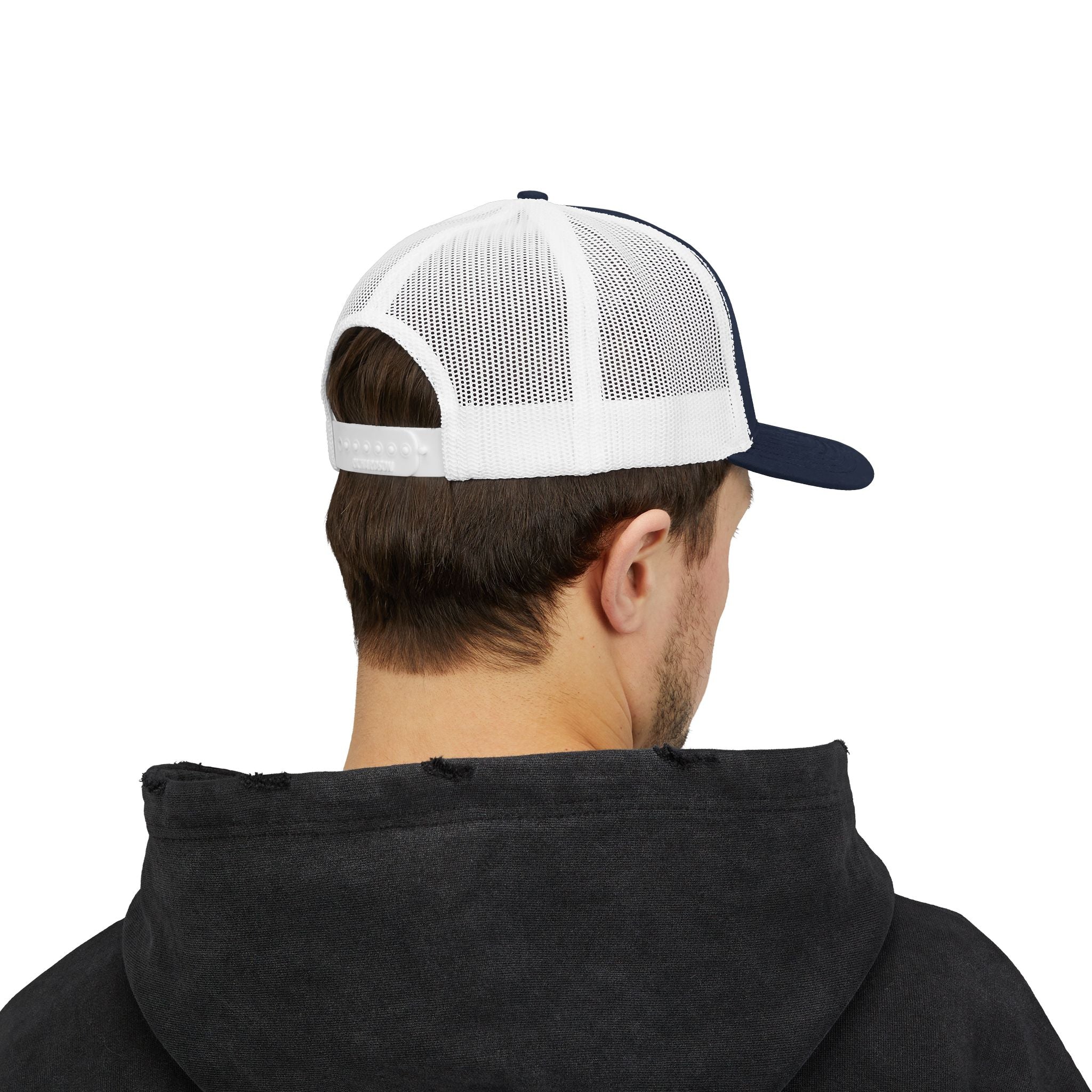 Navy Flirt with Chaos Snapback Richardson® Trucker Cap