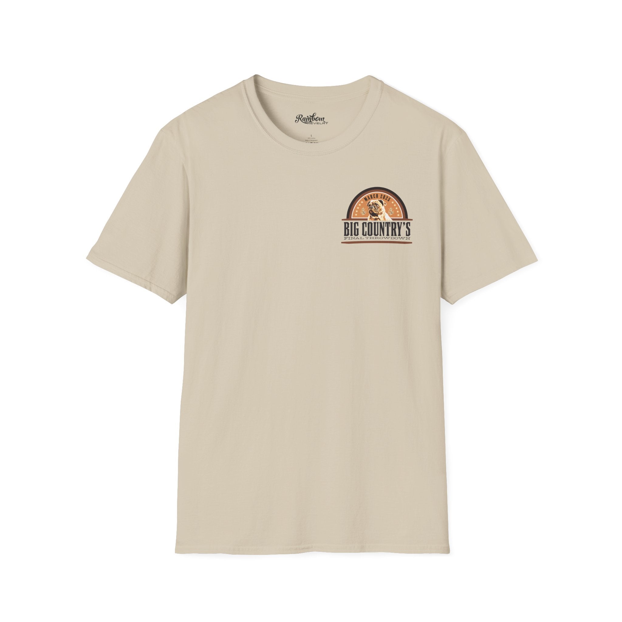 Short Sleeve T-Shirt: Big Country's Last Throwdown