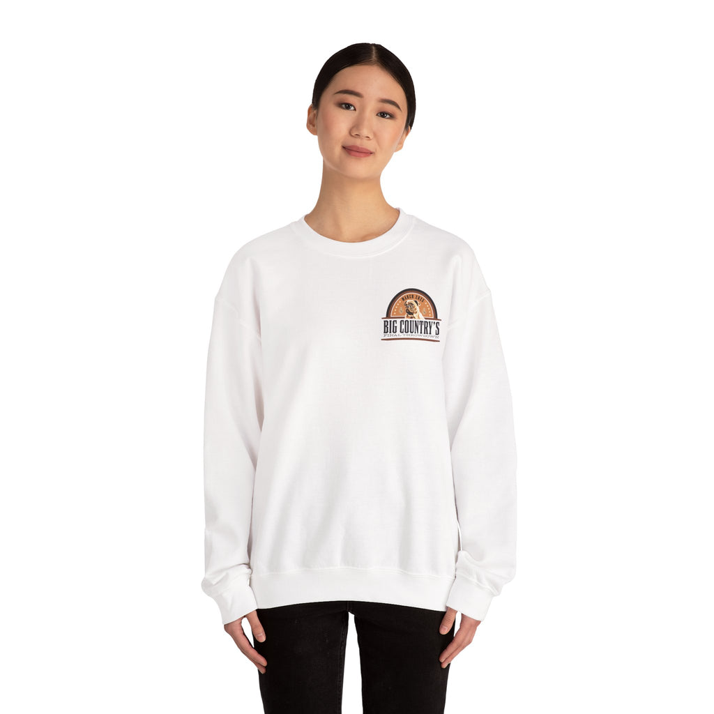Crew Neck Hoodie: Big Country's Final Throwdown (FAST PRODUCTION)