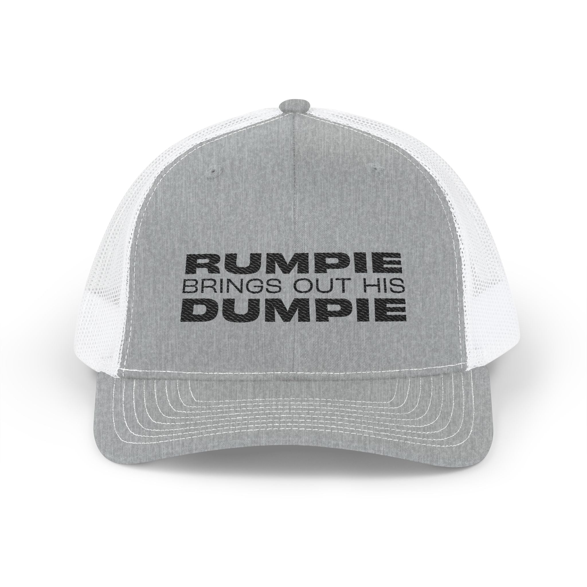Rumpie Dumpie Snapback Trucker Cap by Rainbow Revelery