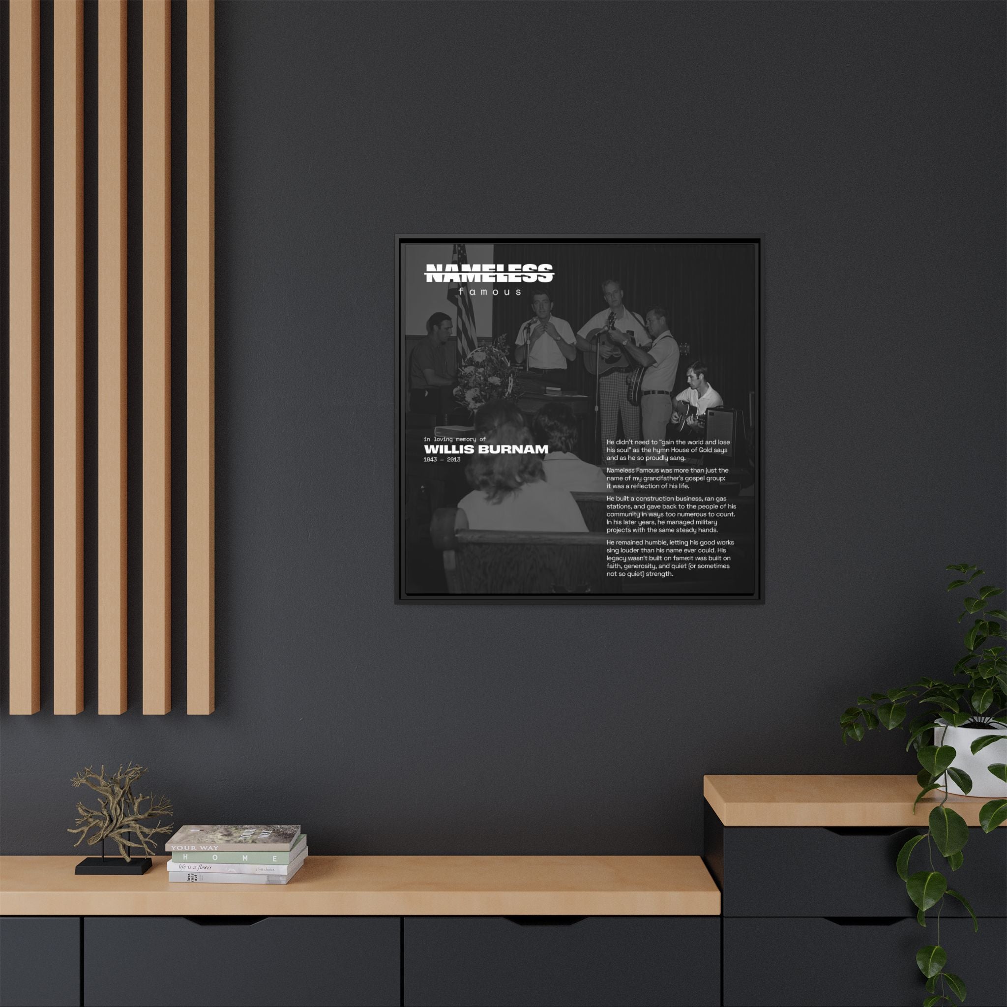 Nameless Famous Story | Vintage Band Poster