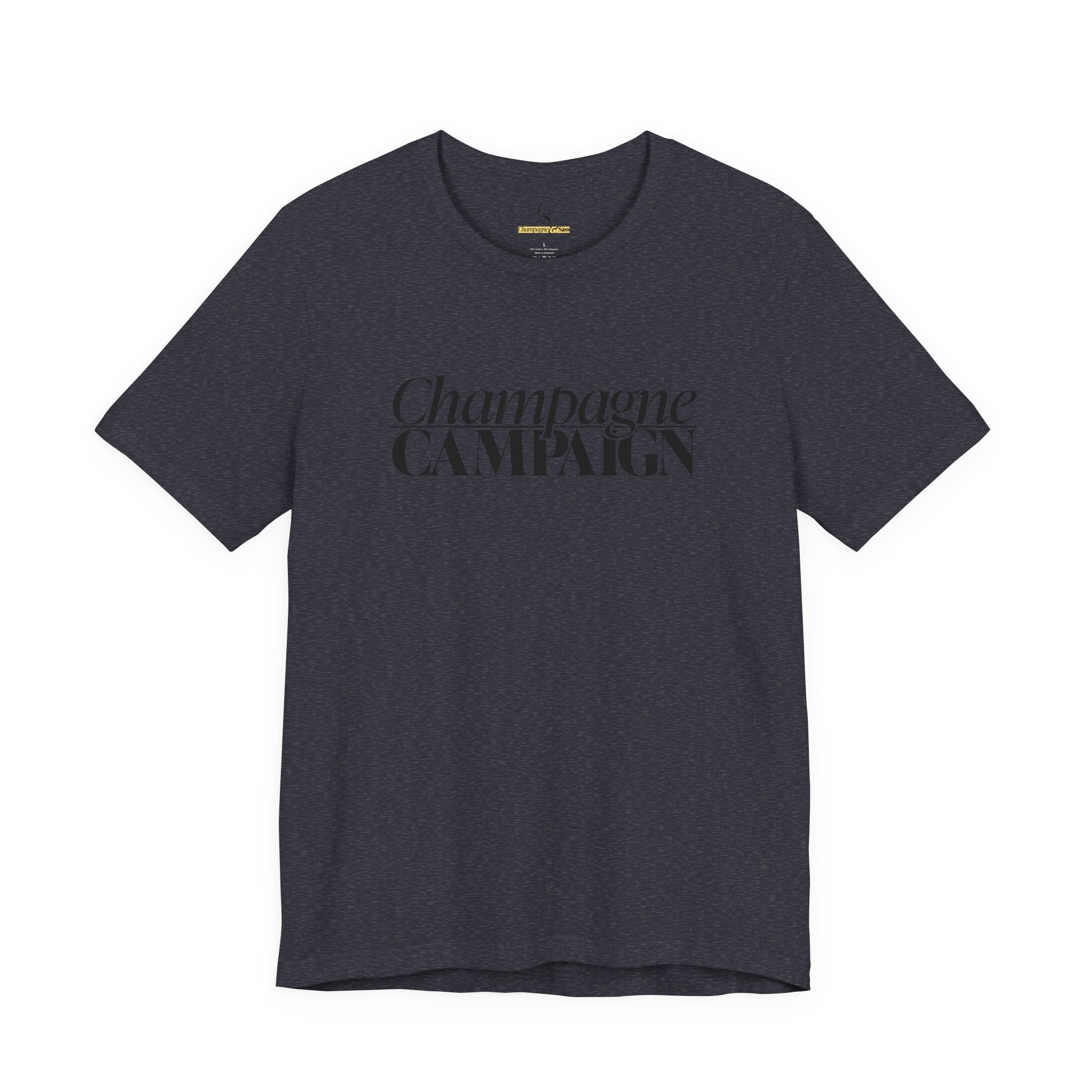 Champagne Campaign Short Sleeve Tee