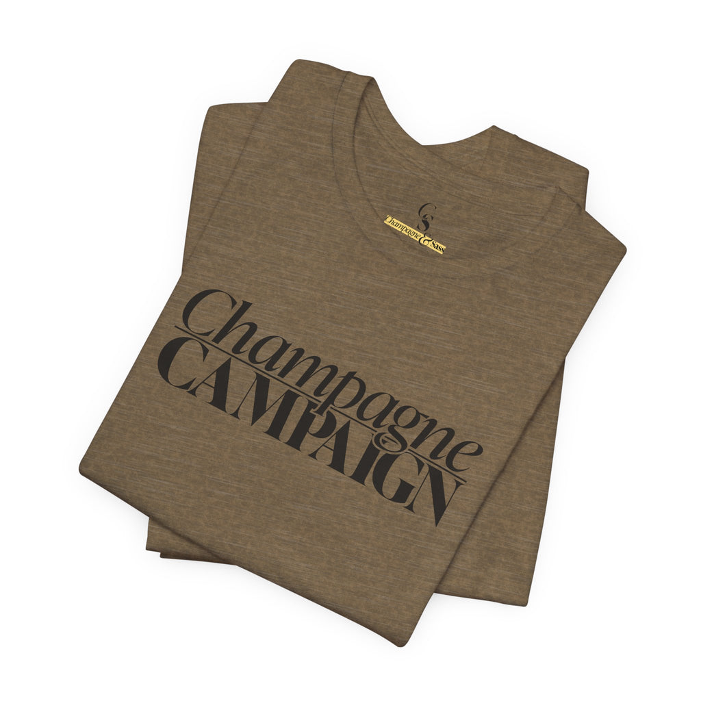 Champagne Campaign Short Sleeve Tee