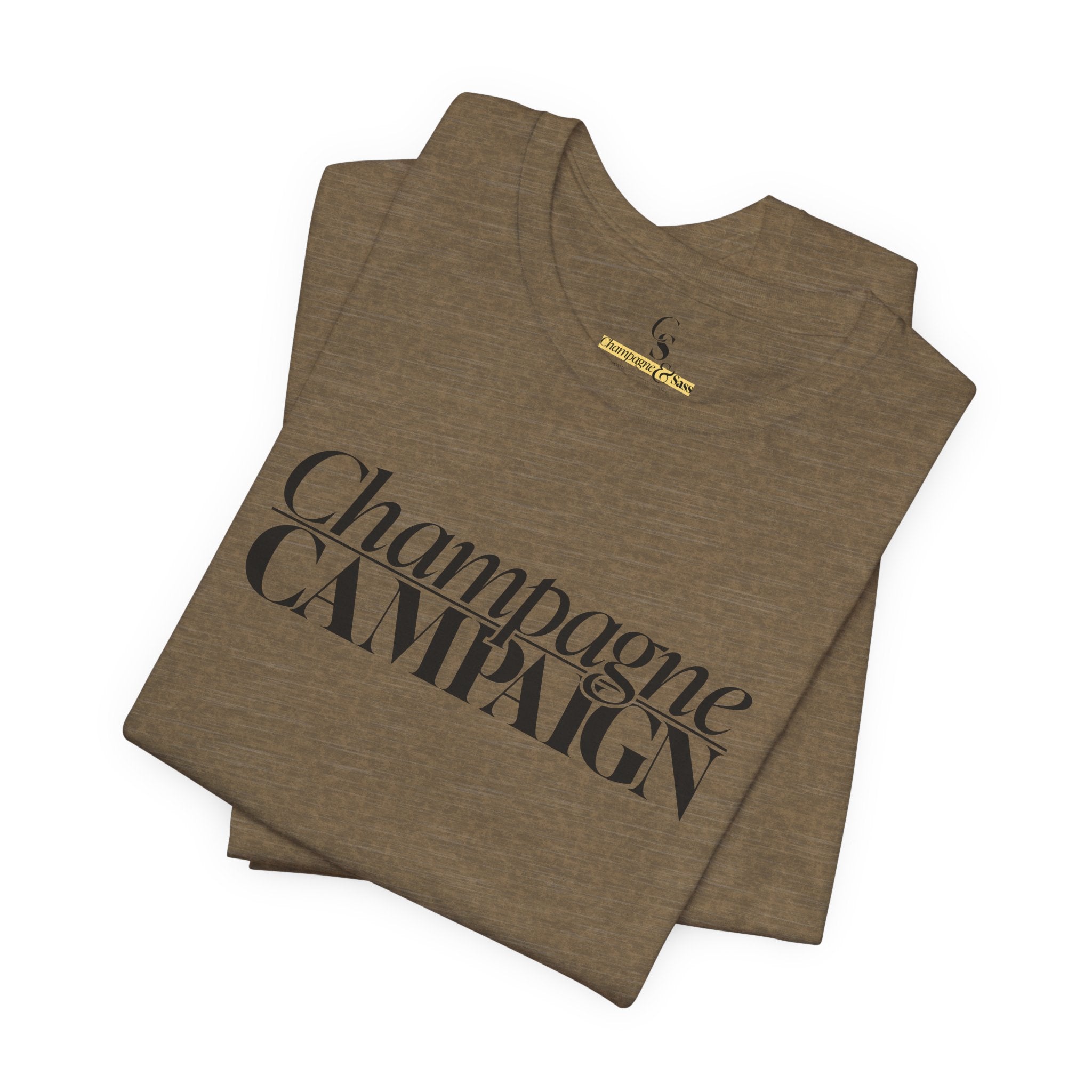 Champagne Campaign Short Sleeve Tee