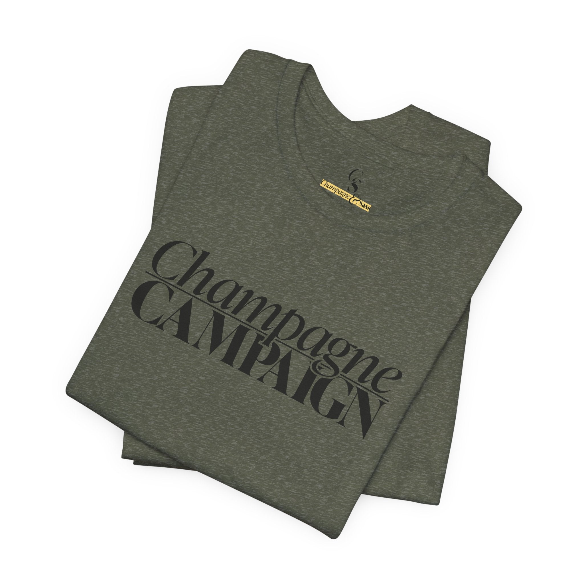 Champagne Campaign Short Sleeve Tee
