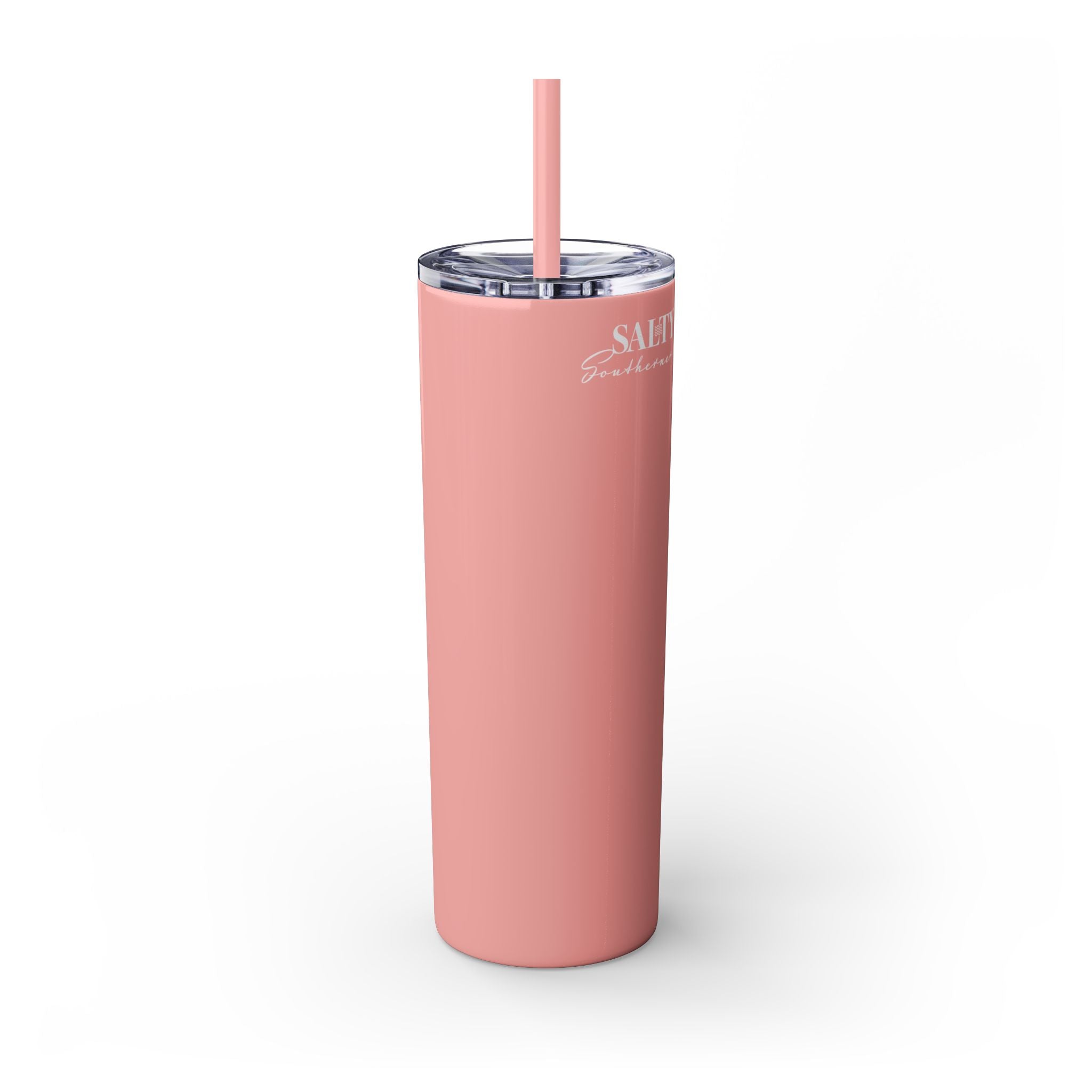 Honey She Drinks Tumbler with Straw, 20oz