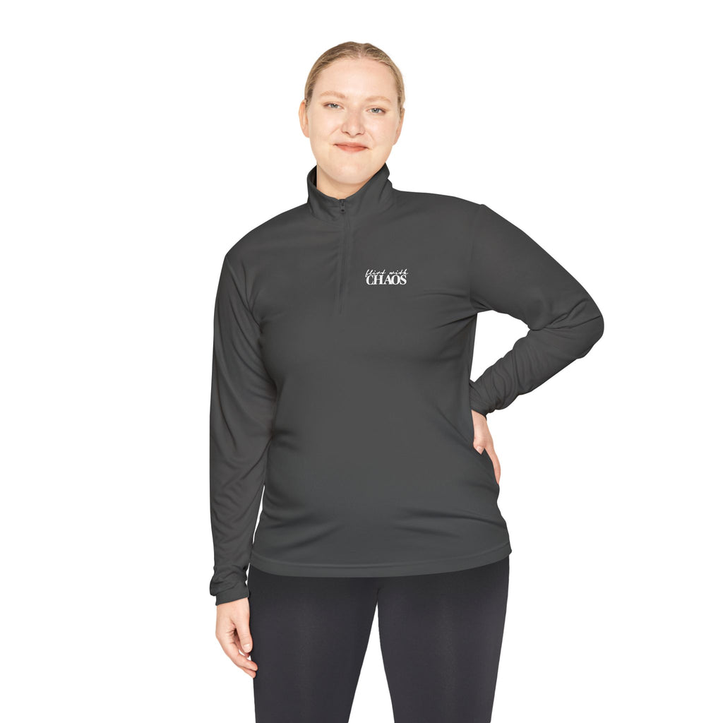 Flirt with Chaos Quarter-Zip Pullover