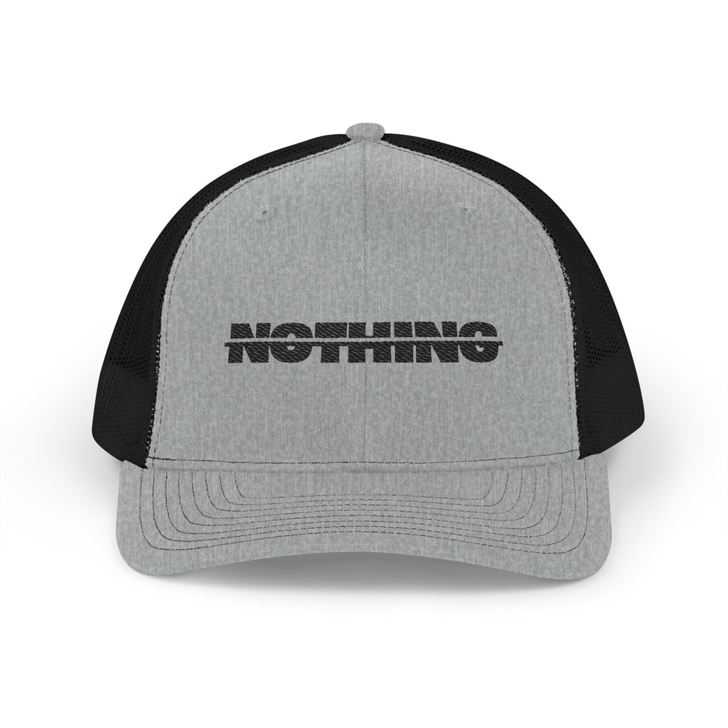 "Nothing" from No by Nameless - Snapback Trucker Cap