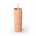 Honey She Drinks Tumbler with Straw, 20oz