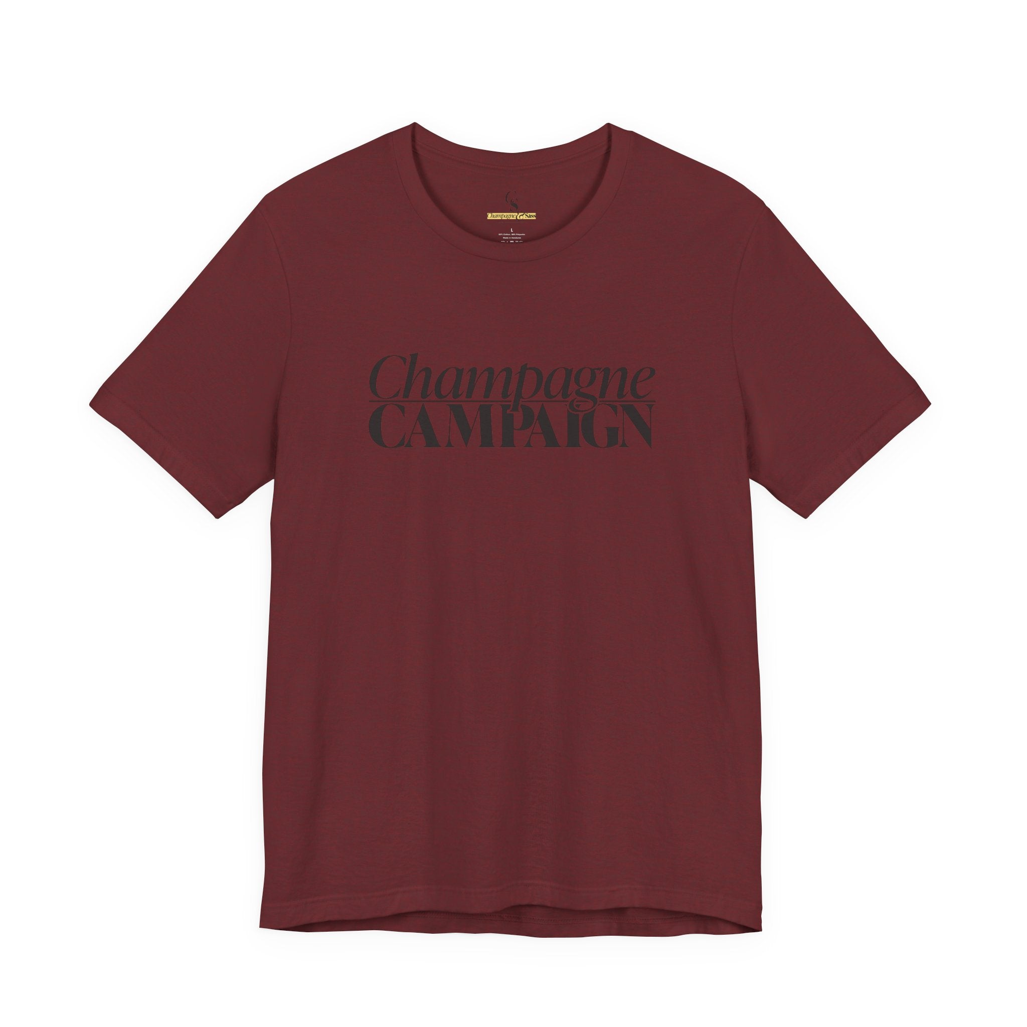 Champagne Campaign Short Sleeve Tee