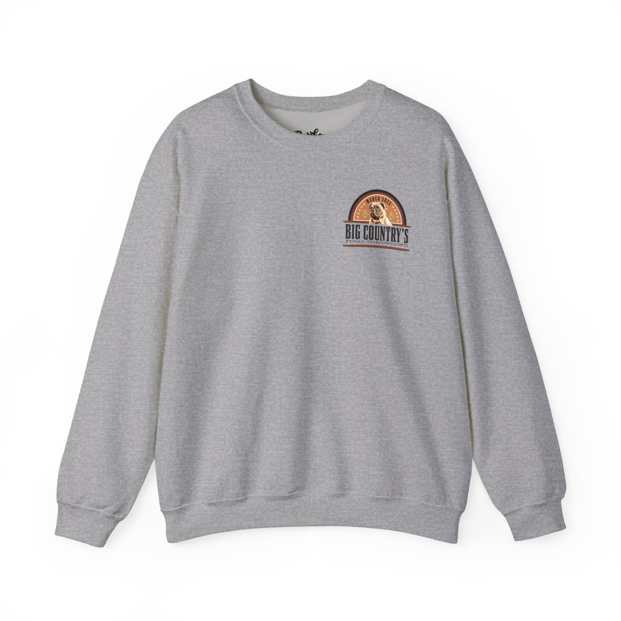 Crew Neck Hoodie: Big Country's Final Throwdown (FAST PRODUCTION)
