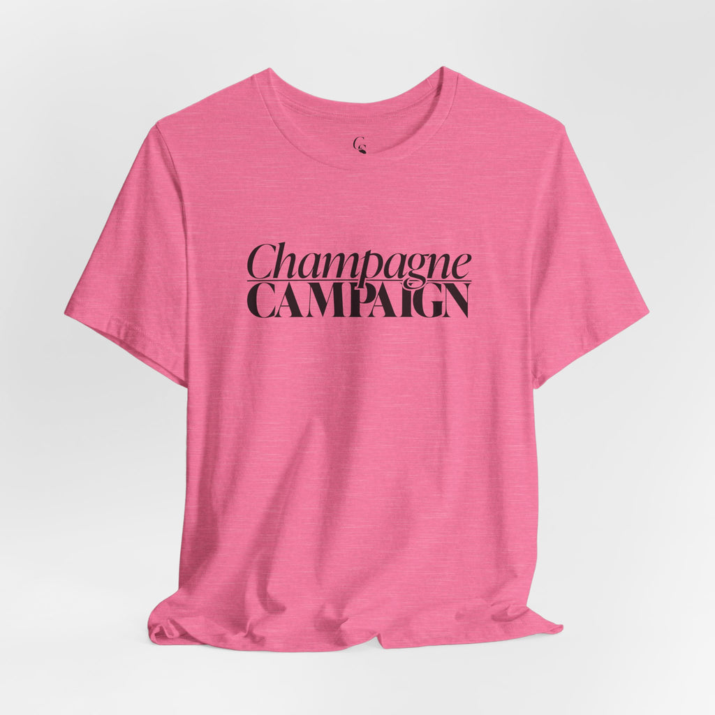 Champagne Campaign Short Sleeve Tee