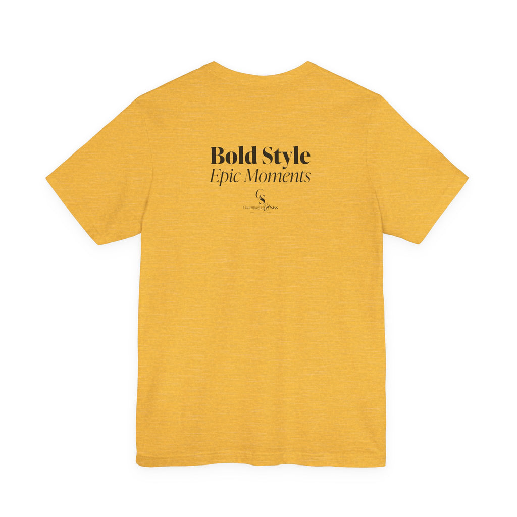 Champagne Campaign Short Sleeve Tee