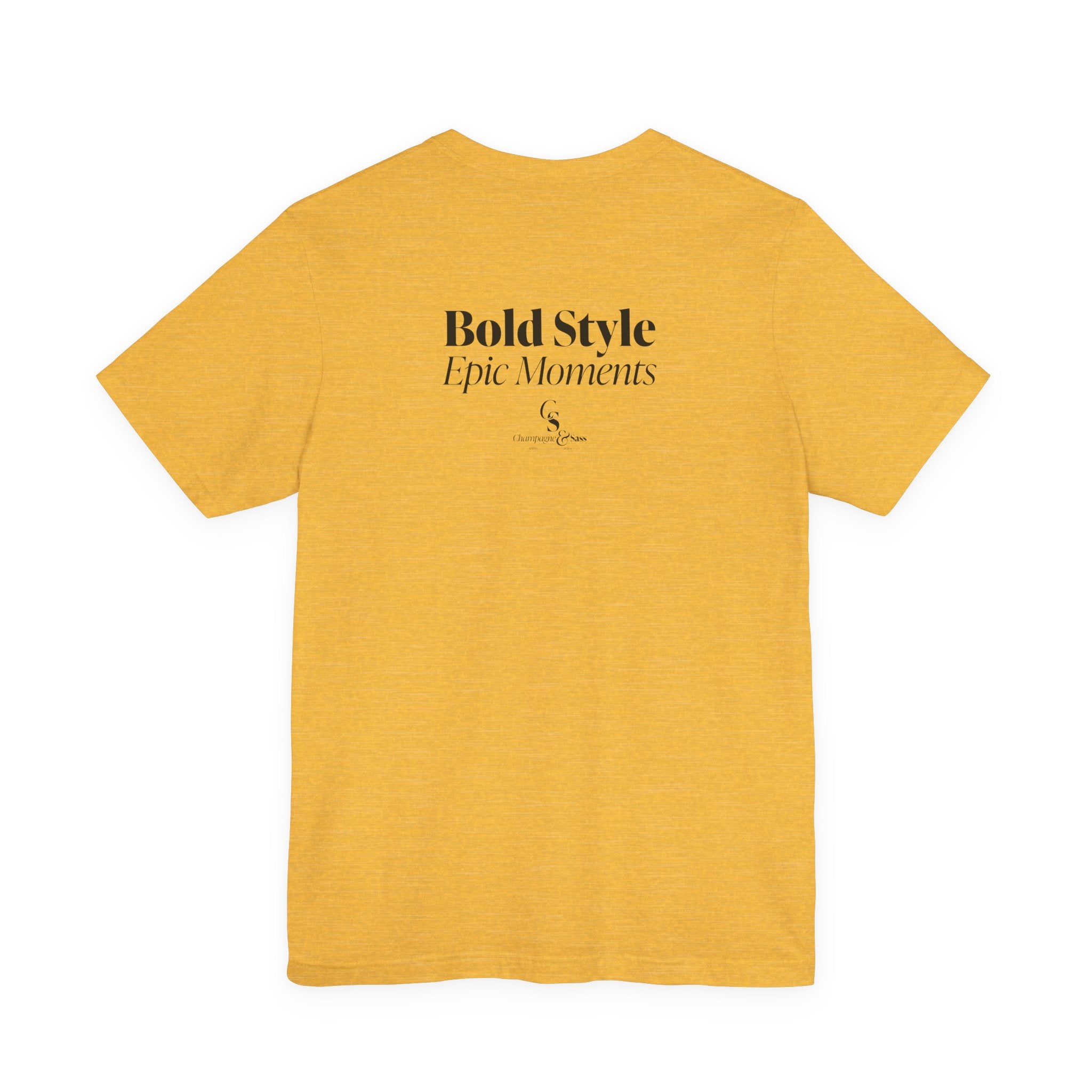 Champagne Campaign Short Sleeve Tee