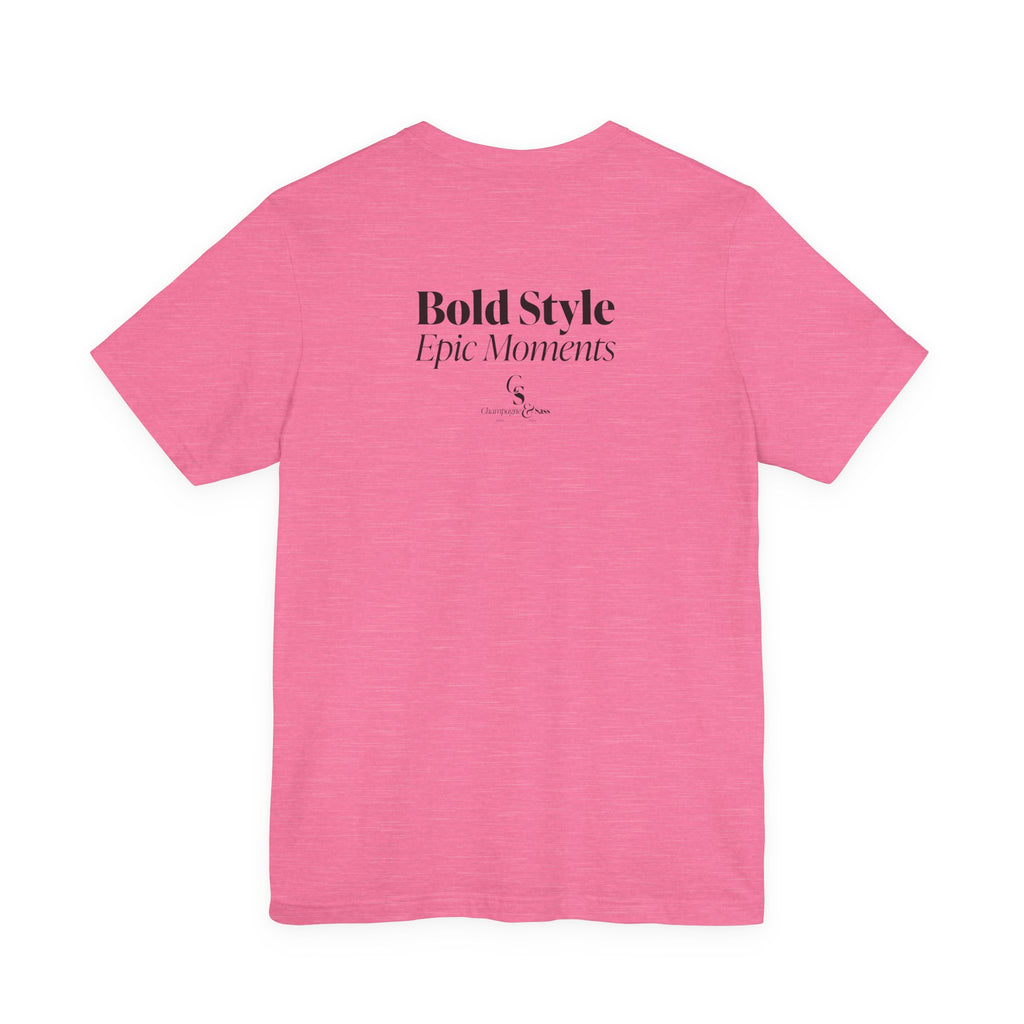 Champagne Campaign Short Sleeve Tee