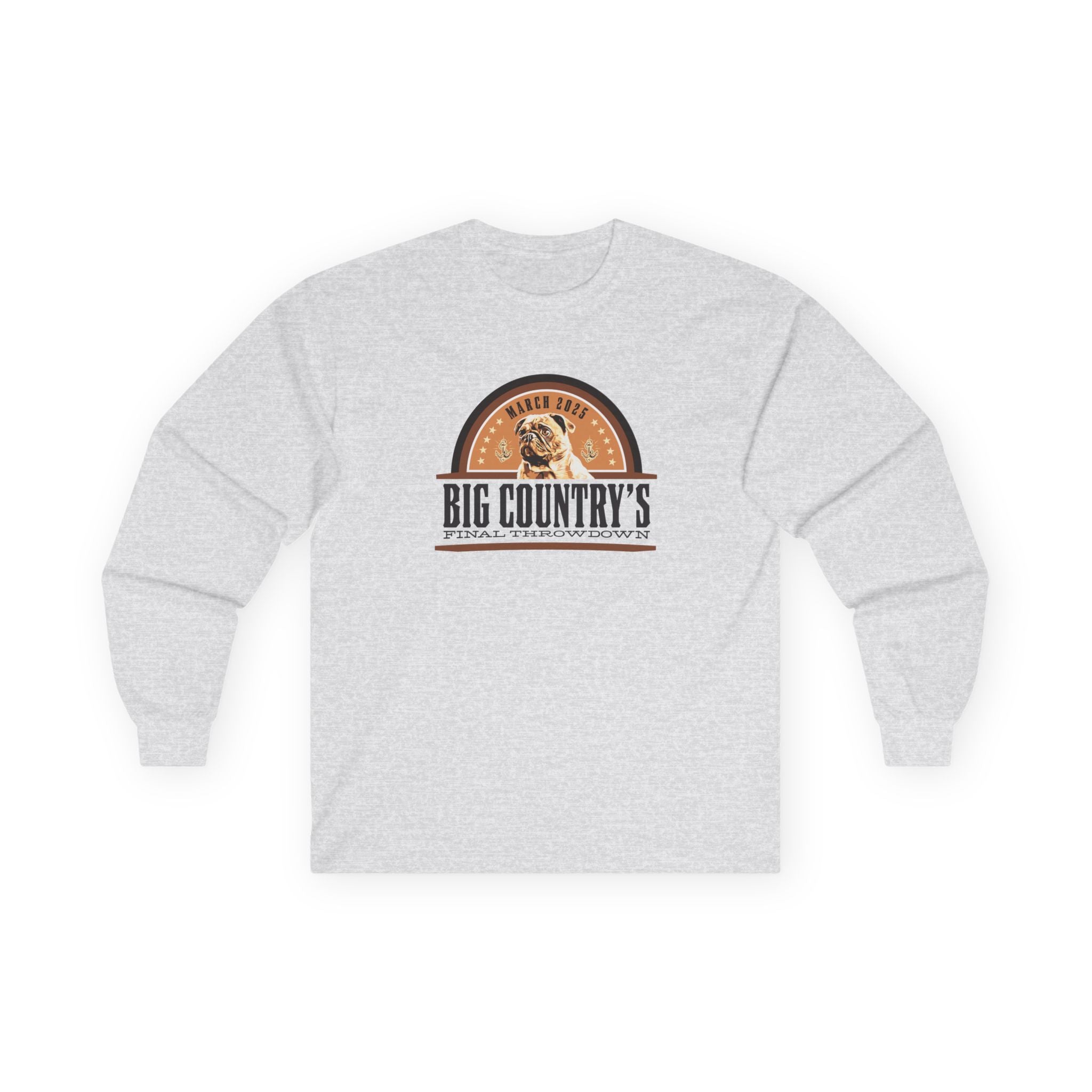 Long Sleeve Tee (Vintage Rustic Style) | Big Country's Final Throwdown