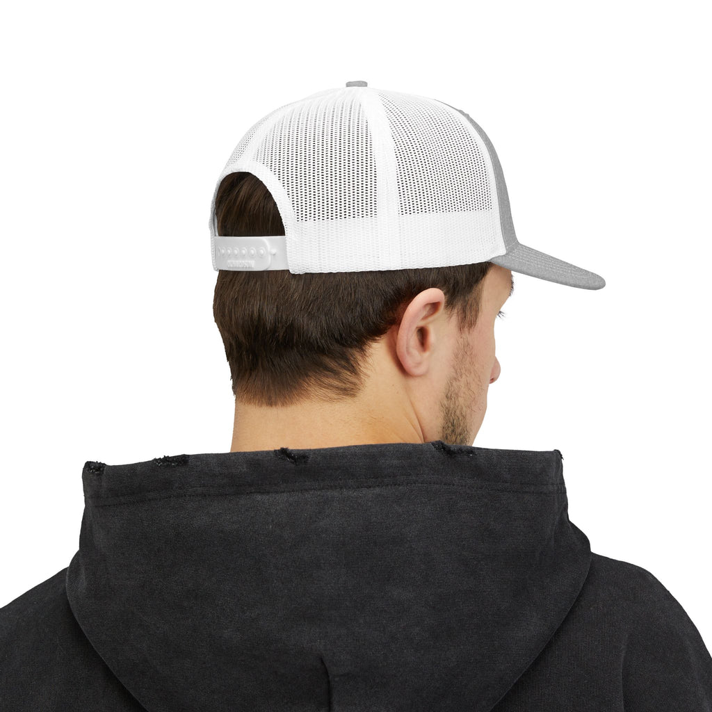 Rumpie Dumpie Snapback Trucker Cap by Rainbow Revelery