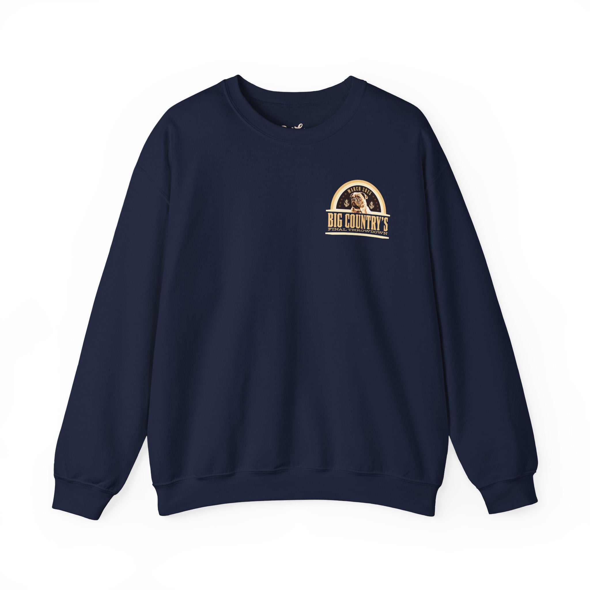 Crew Neck Hoodie: Big Country's Final Throwdown (FAST PRODUCTION)